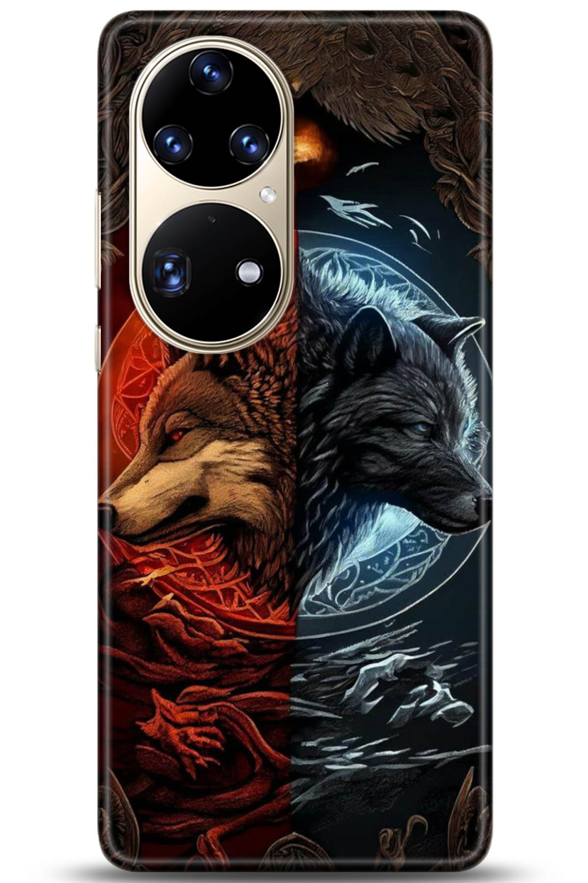 Huawei P50 Pro Uyumlu Kılıf HD Baskılı Kılıf - Followed Institution 5136