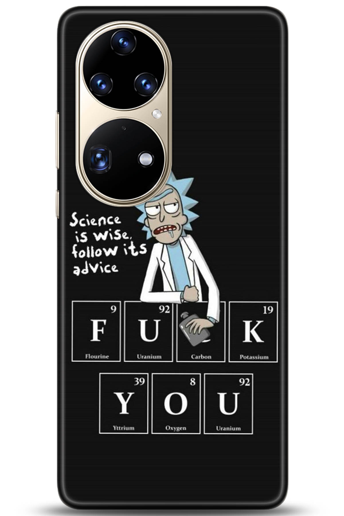 Huawei P50 Pro Uyumlu Kılıf HD Baskılı Kılıf - Followed Institution 5217