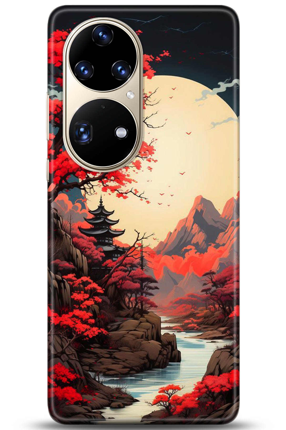 Huawei P50 Pro Uyumlu Kılıf HD Baskılı Kılıf - Followed Institution 5242