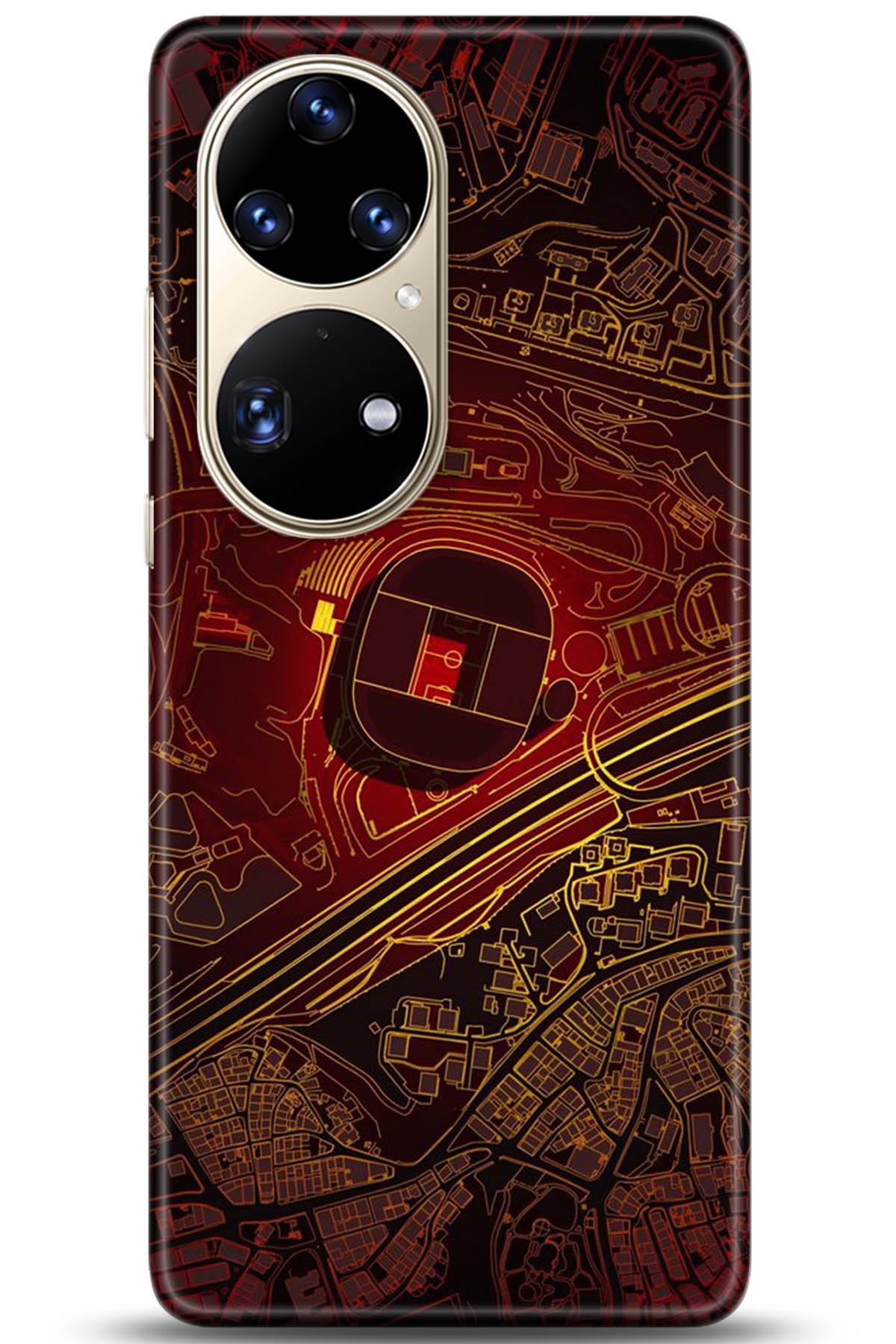 Huawei P50 Pro Uyumlu Kılıf HD Baskılı Kılıf - Followed Institution 5297