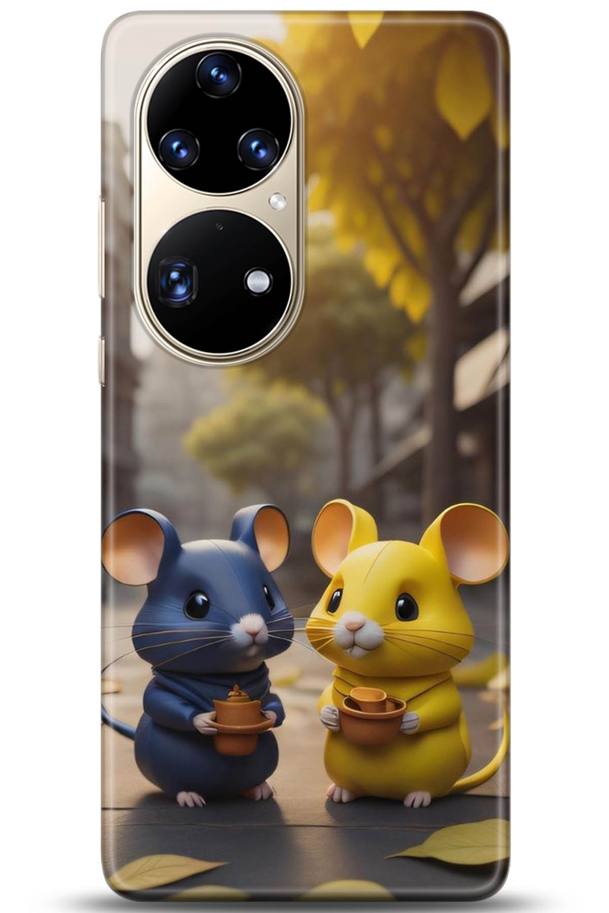 Huawei P50 Pro Uyumlu Kılıf HD Baskılı Kılıf - Followed Institution 5306