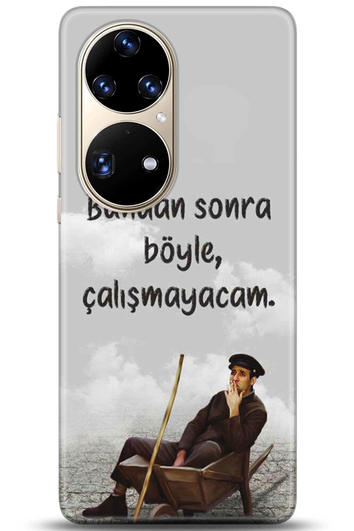 Huawei P50 Pro Uyumlu Kılıf HD Baskılı Kılıf - Followed Institution 5314