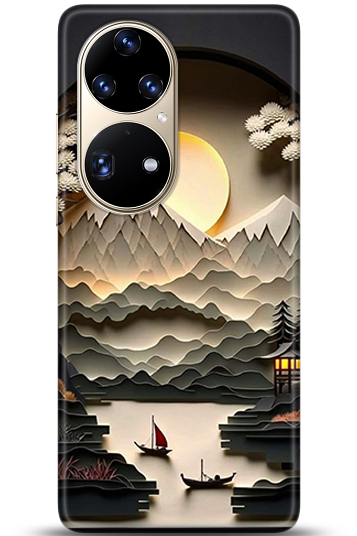 Huawei P50 Pro Uyumlu Kılıf HD Baskılı Kılıf - Followed Institution 5354