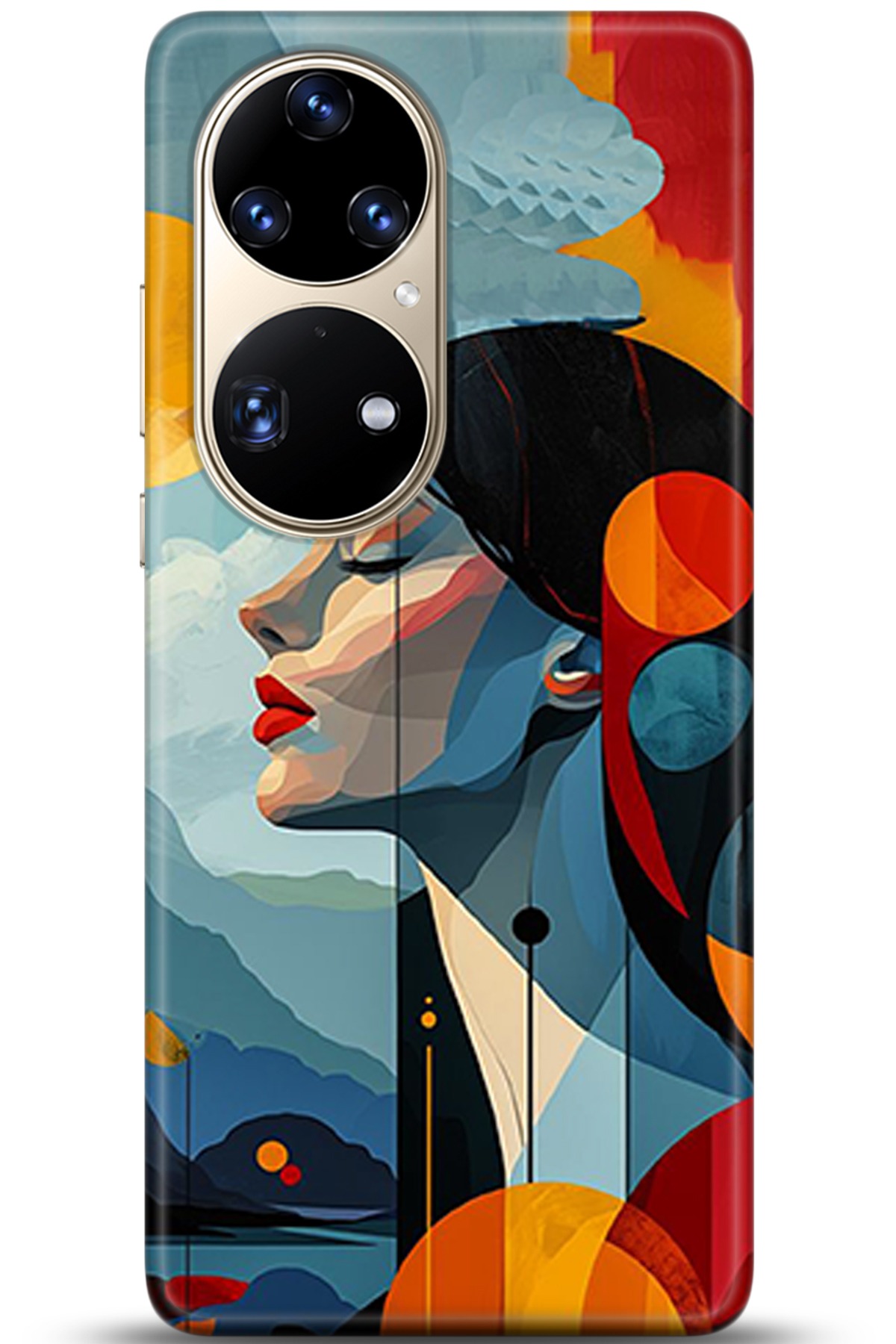 Huawei P50 Pro Uyumlu Kılıf HD Baskılı Kılıf - Followed Institution 5367