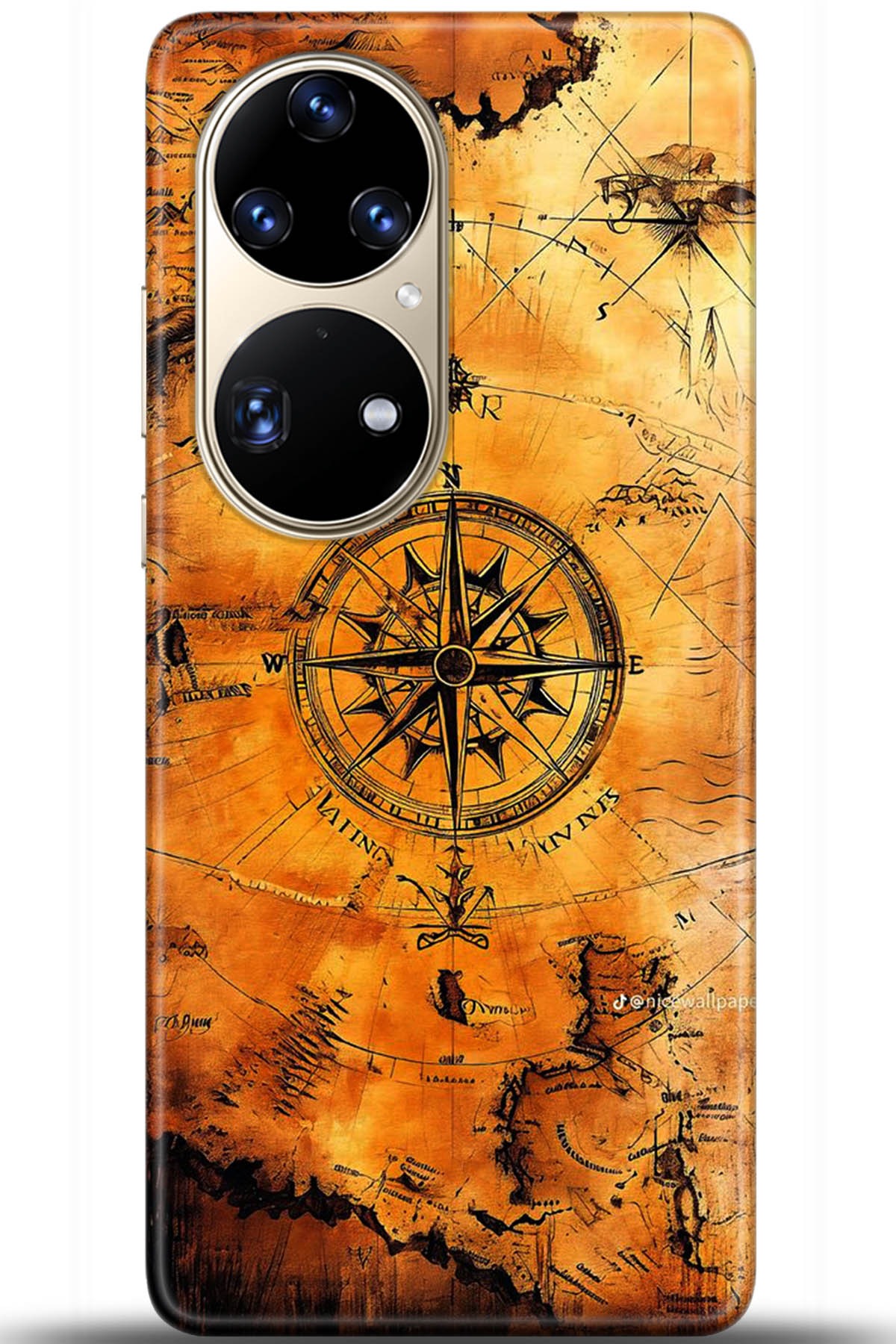 Huawei P50 Pro Uyumlu Kılıf HD Baskılı Kılıf - Followed Institution 5383