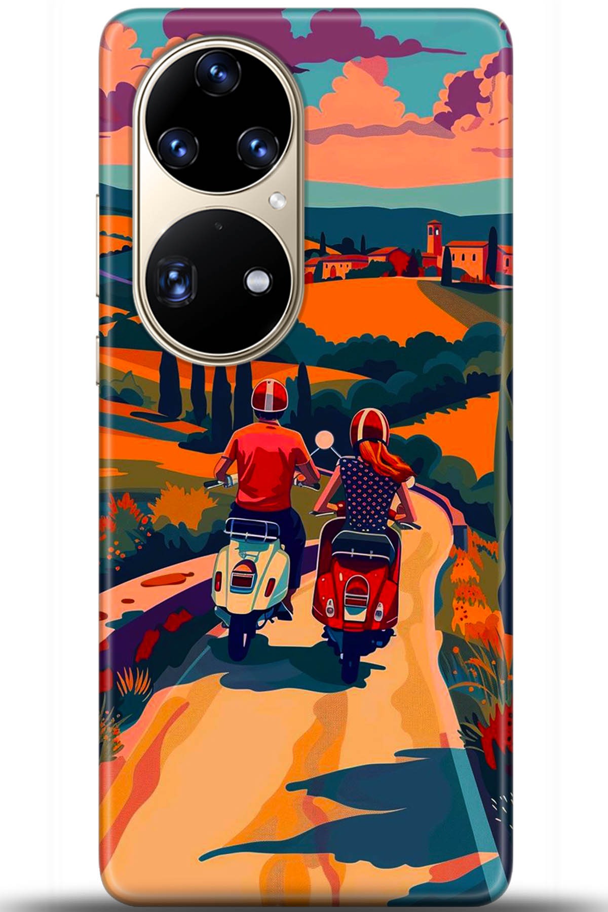 Huawei P50 Pro Uyumlu Kılıf HD Baskılı Kılıf - Followed Institution 5390