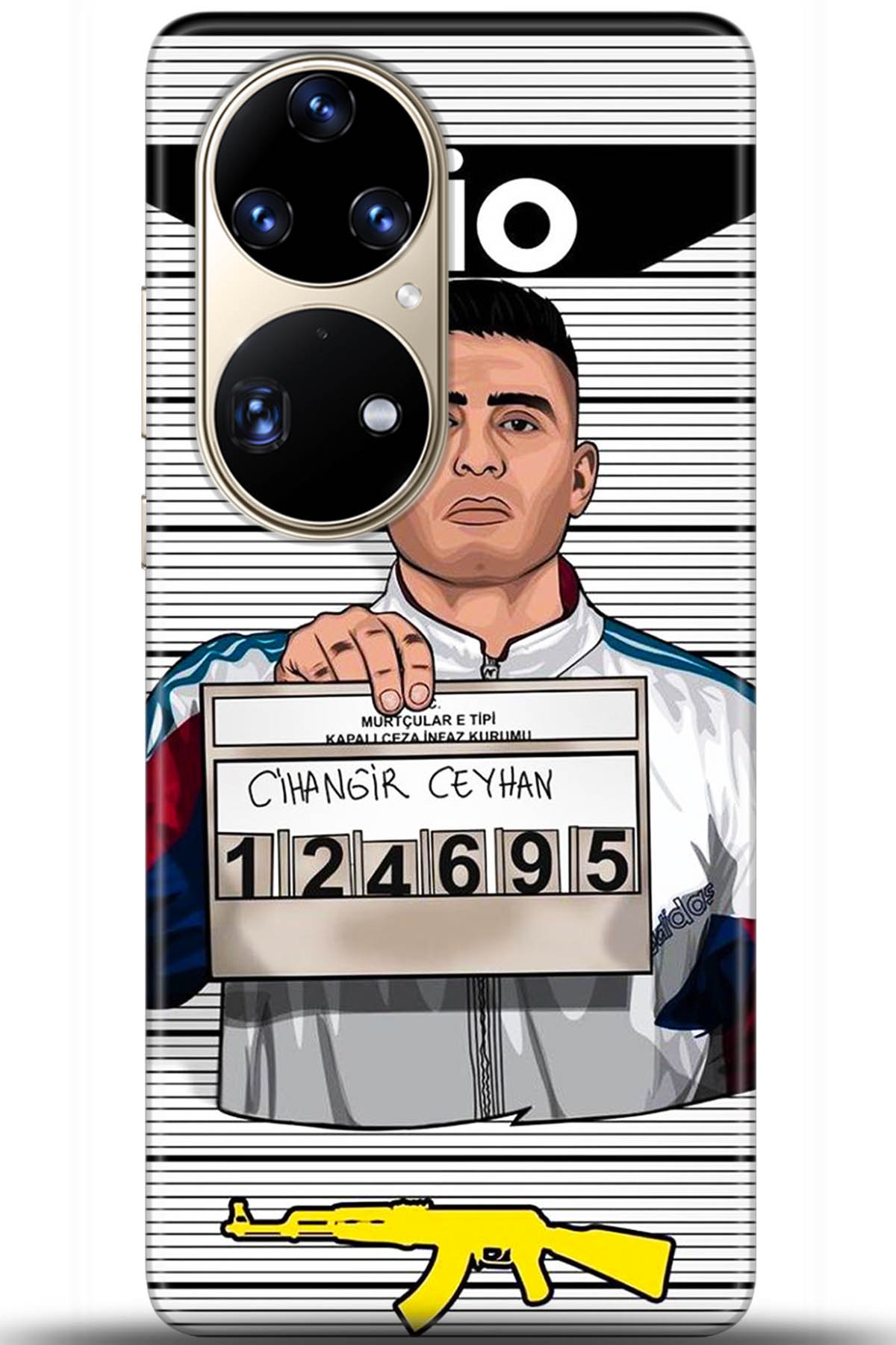 Huawei P50 Pro Uyumlu Kılıf HD Baskılı Kılıf - Followed Institution 5411