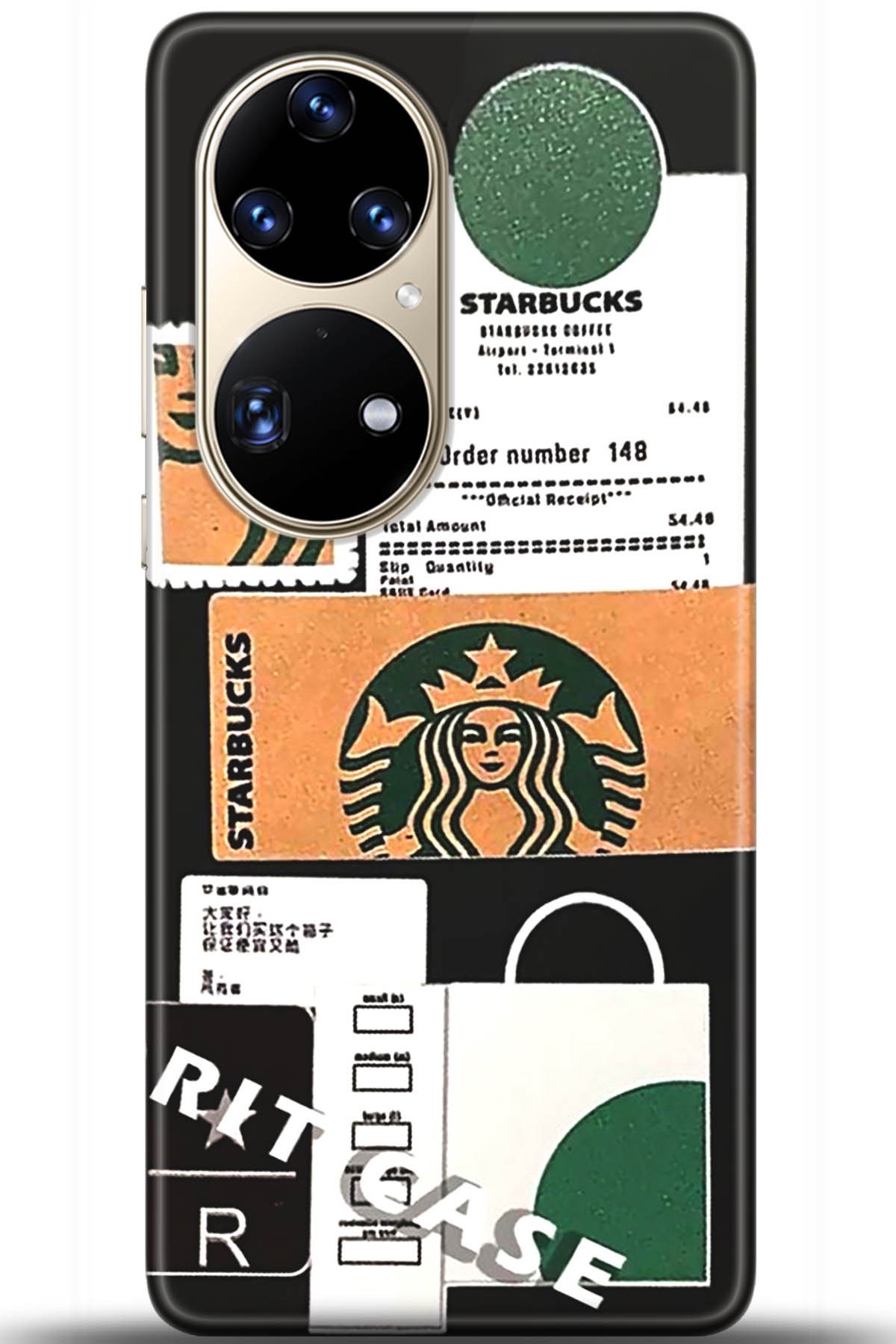 Huawei P50 Pro Uyumlu Kılıf HD Baskılı Kılıf - Followed Institution 5445