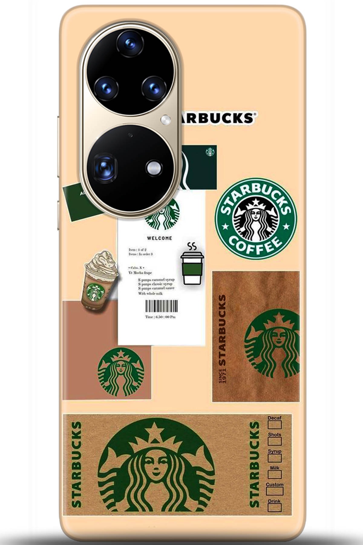 Huawei P50 Pro Uyumlu Kılıf HD Baskılı Kılıf - Followed Institution 5470