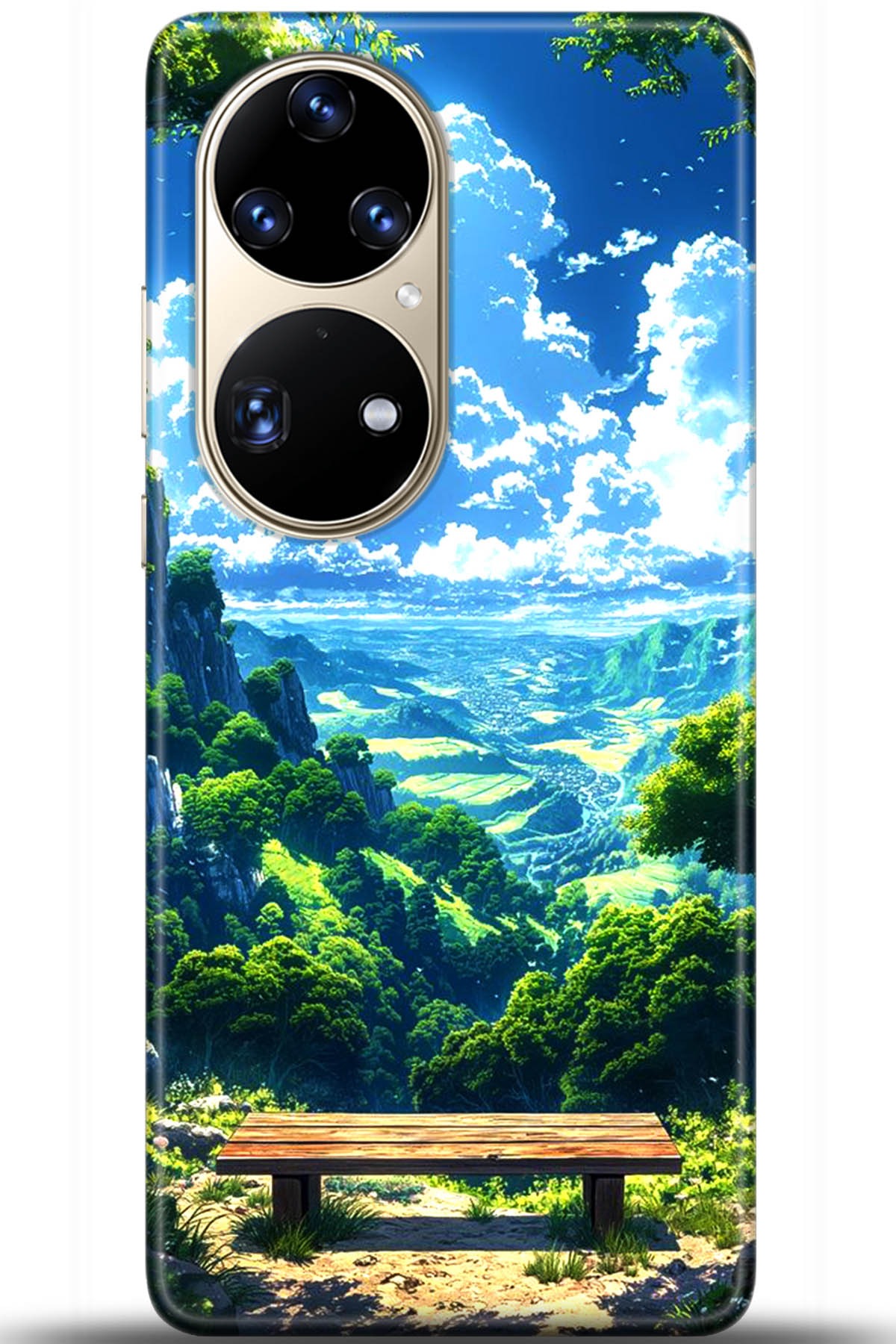 Huawei P50 Pro Uyumlu Kılıf HD Baskılı Kılıf - Followed Institution 5497