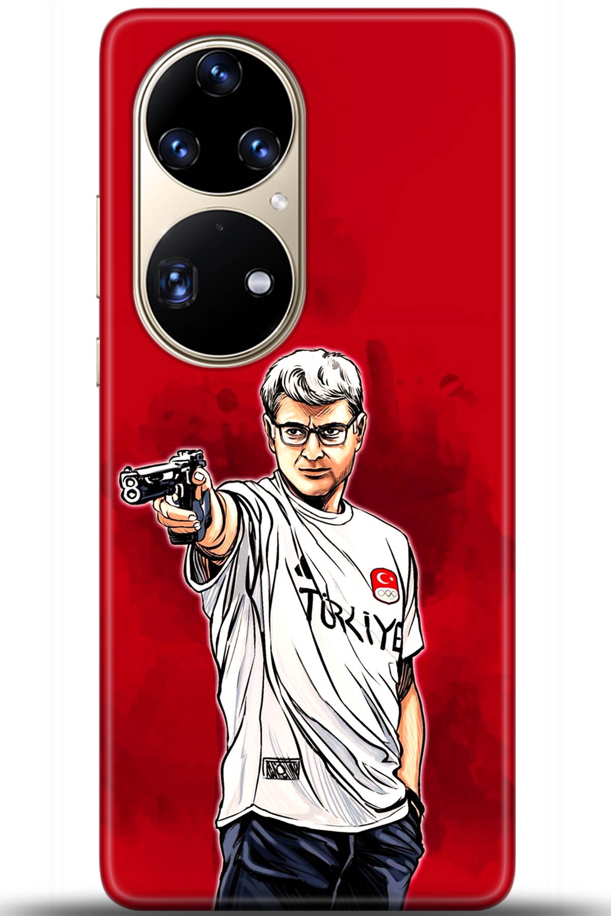 Huawei P50 Pro Uyumlu Kılıf HD Baskılı Kılıf - Followed Institution 5533