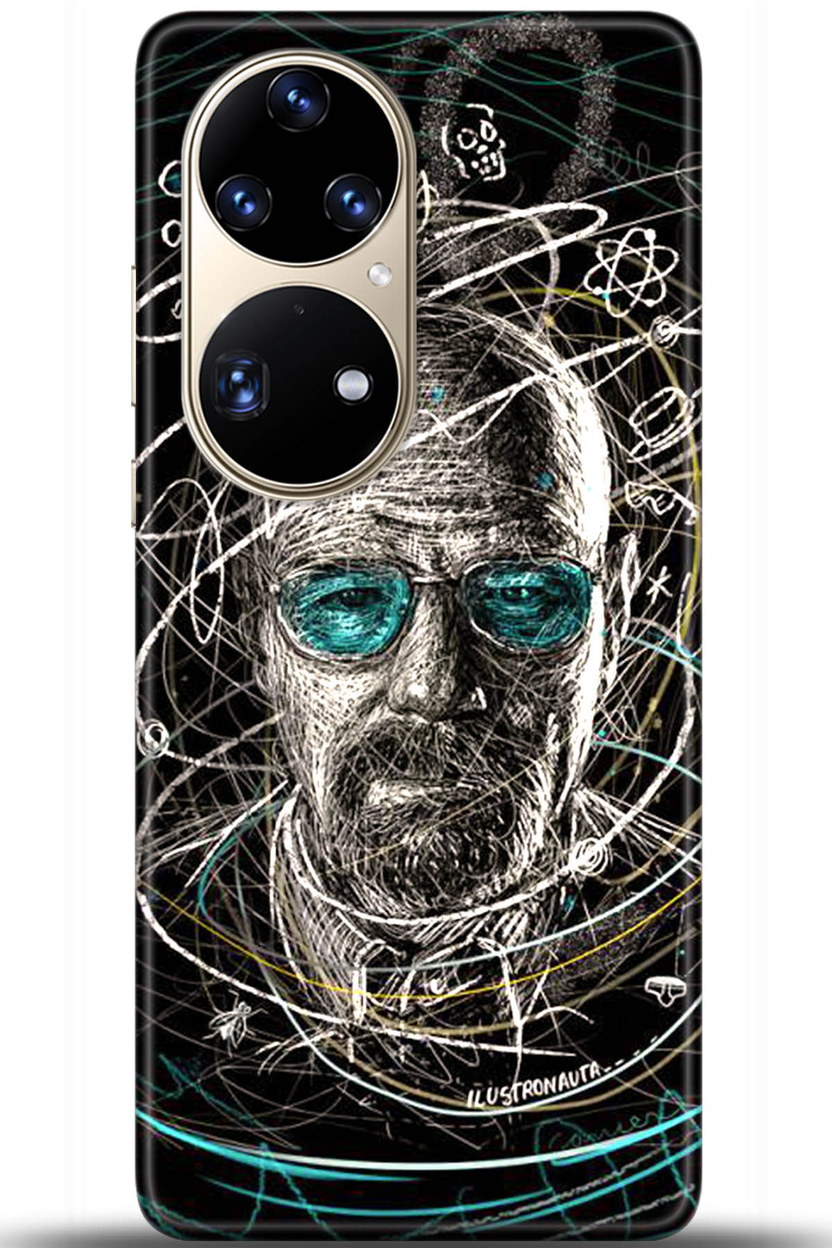 Huawei P50 Pro Uyumlu Kılıf HD Baskılı Kılıf - Followed Institution 5619