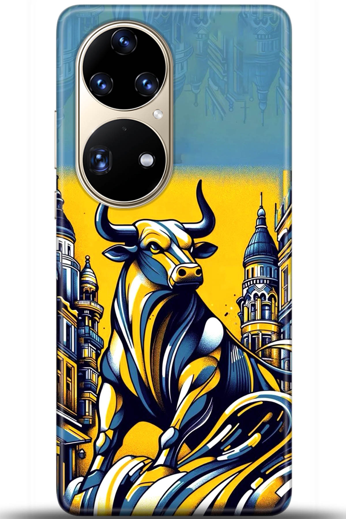 Huawei P50 Pro Uyumlu Kılıf HD Baskılı Kılıf - Followed Institution 5661