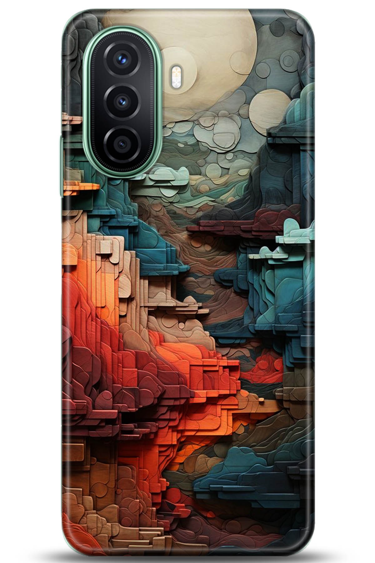 Huawei Nova Y70 Uyumlu Kılıf HD Baskılı Kılıf - Followed Institution 5218