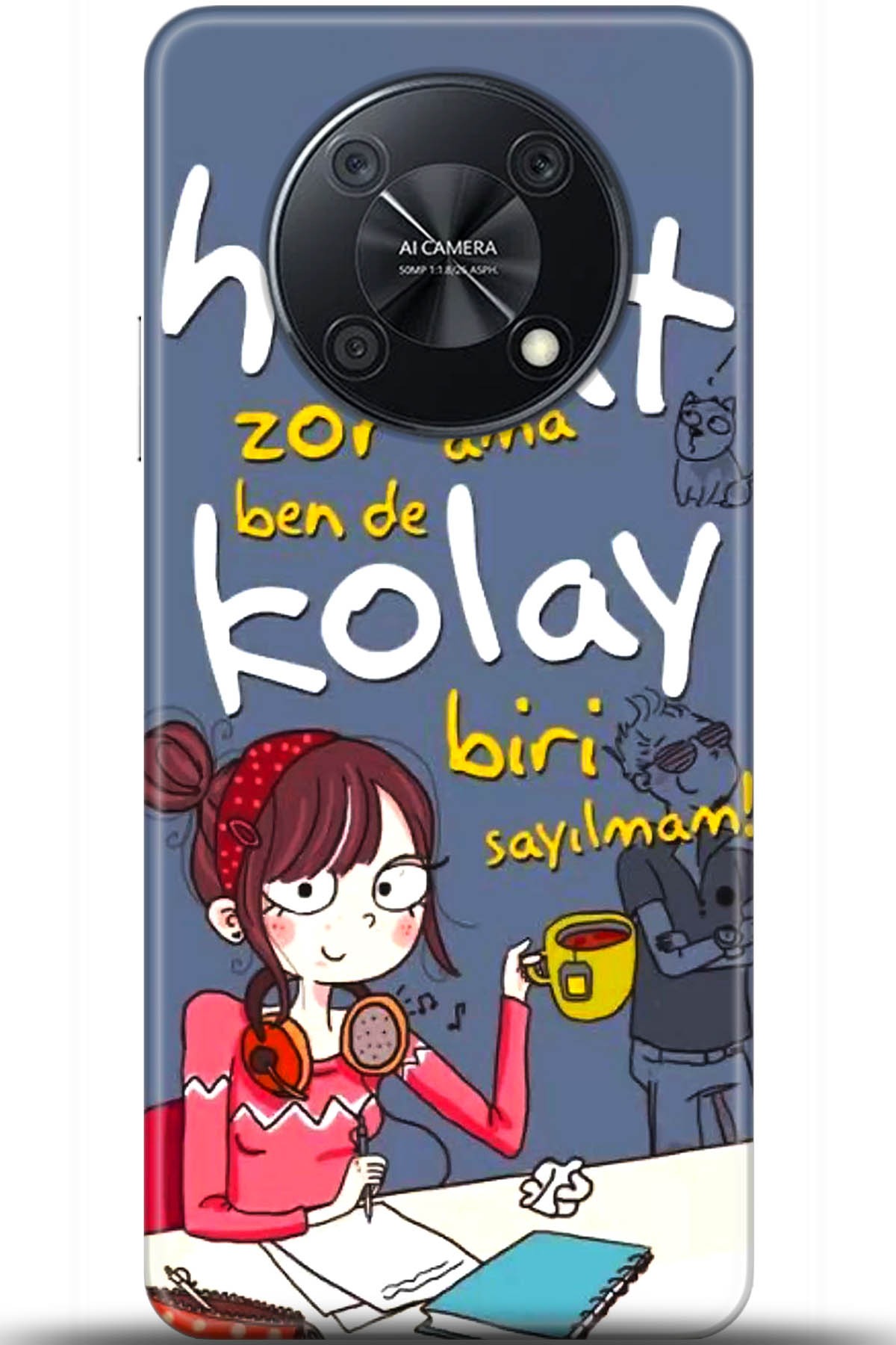 Huawei Nova Y90 Uyumlu Kılıf HD Baskılı Kılıf - Followed Institution 5686