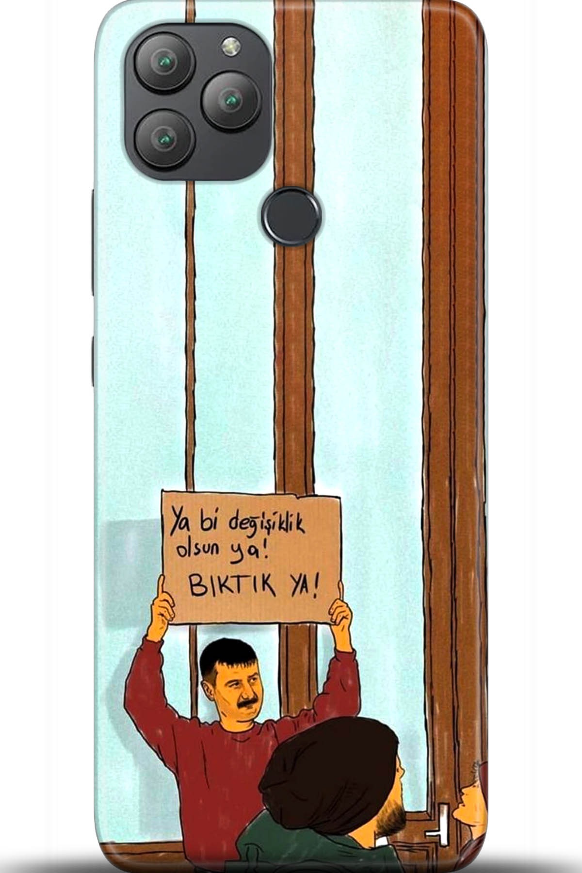 General Mobile GM 22 Uyumlu Kılıf HD Baskılı Kılıf - Followed Institution 5594