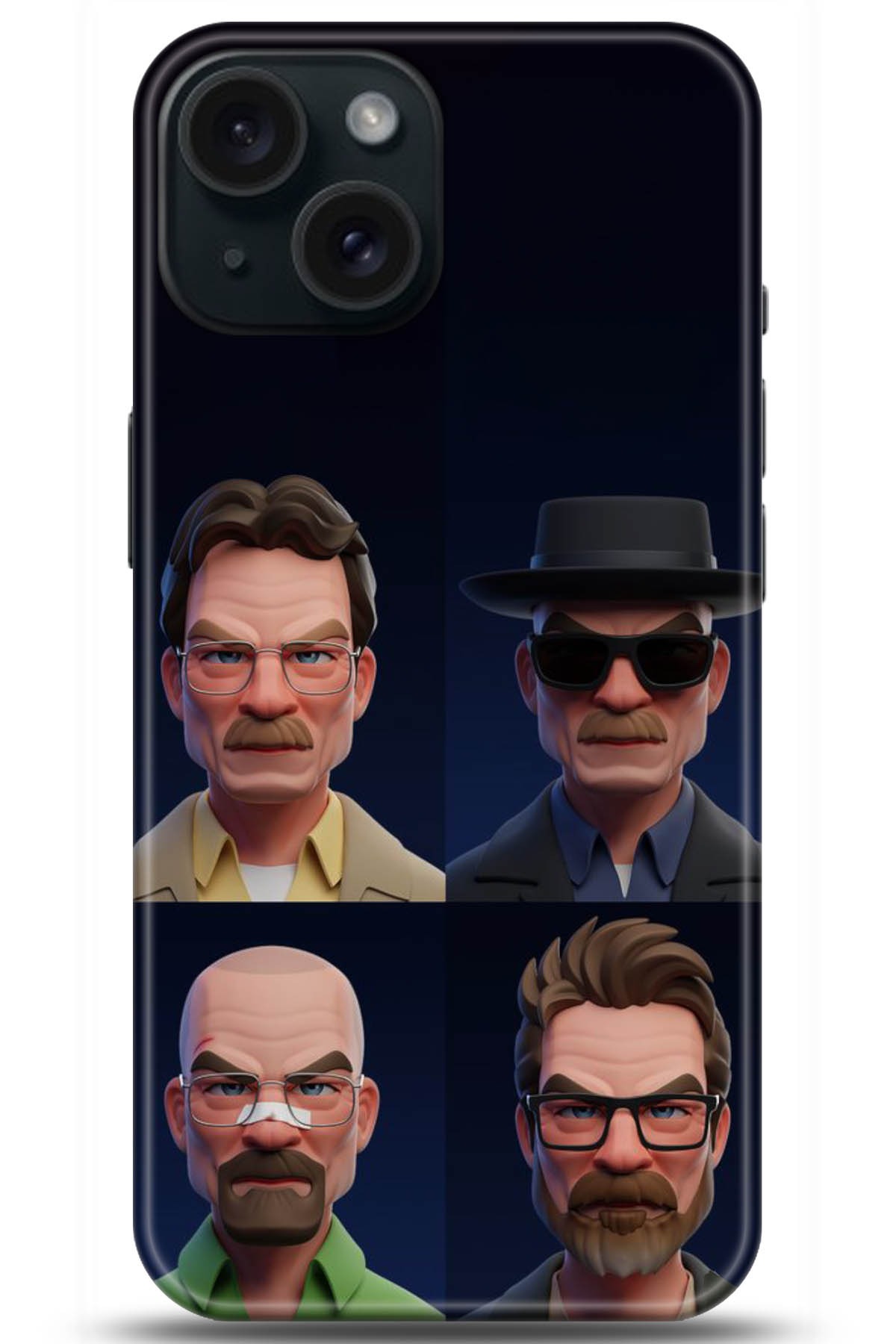 Apple iPhone 15 Uyumlu Kılıf HD Baskılı Kılıf - Followed Institution 5068