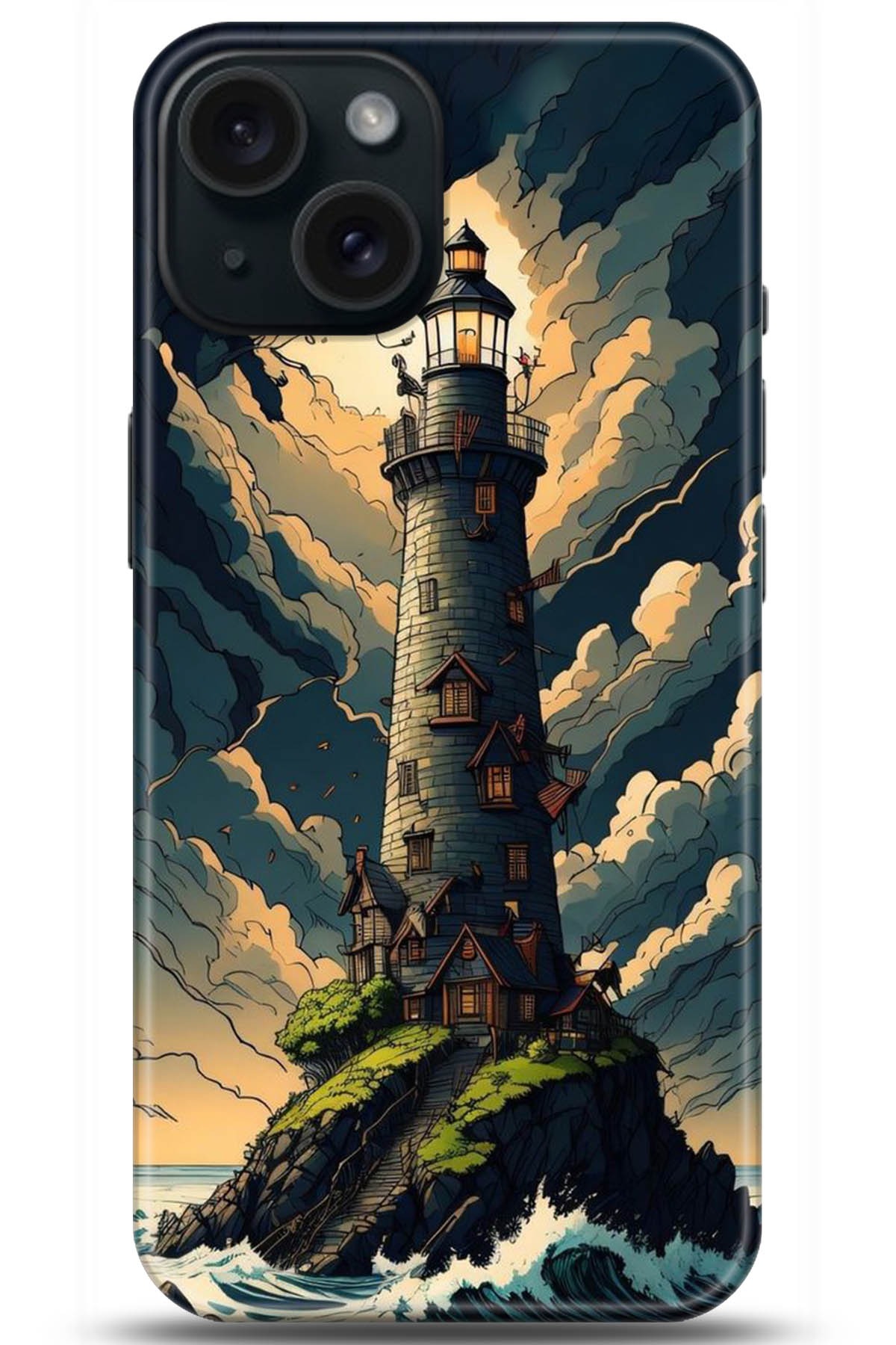 Apple iPhone 15 Uyumlu Kılıf HD Baskılı Kılıf - Followed Institution 5236