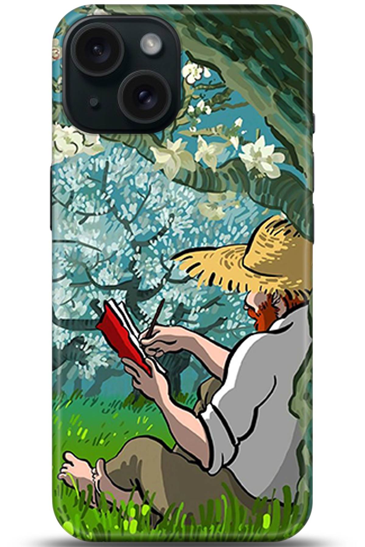 Apple iPhone 15 Uyumlu Kılıf HD Baskılı Kılıf - Followed Institution 5343