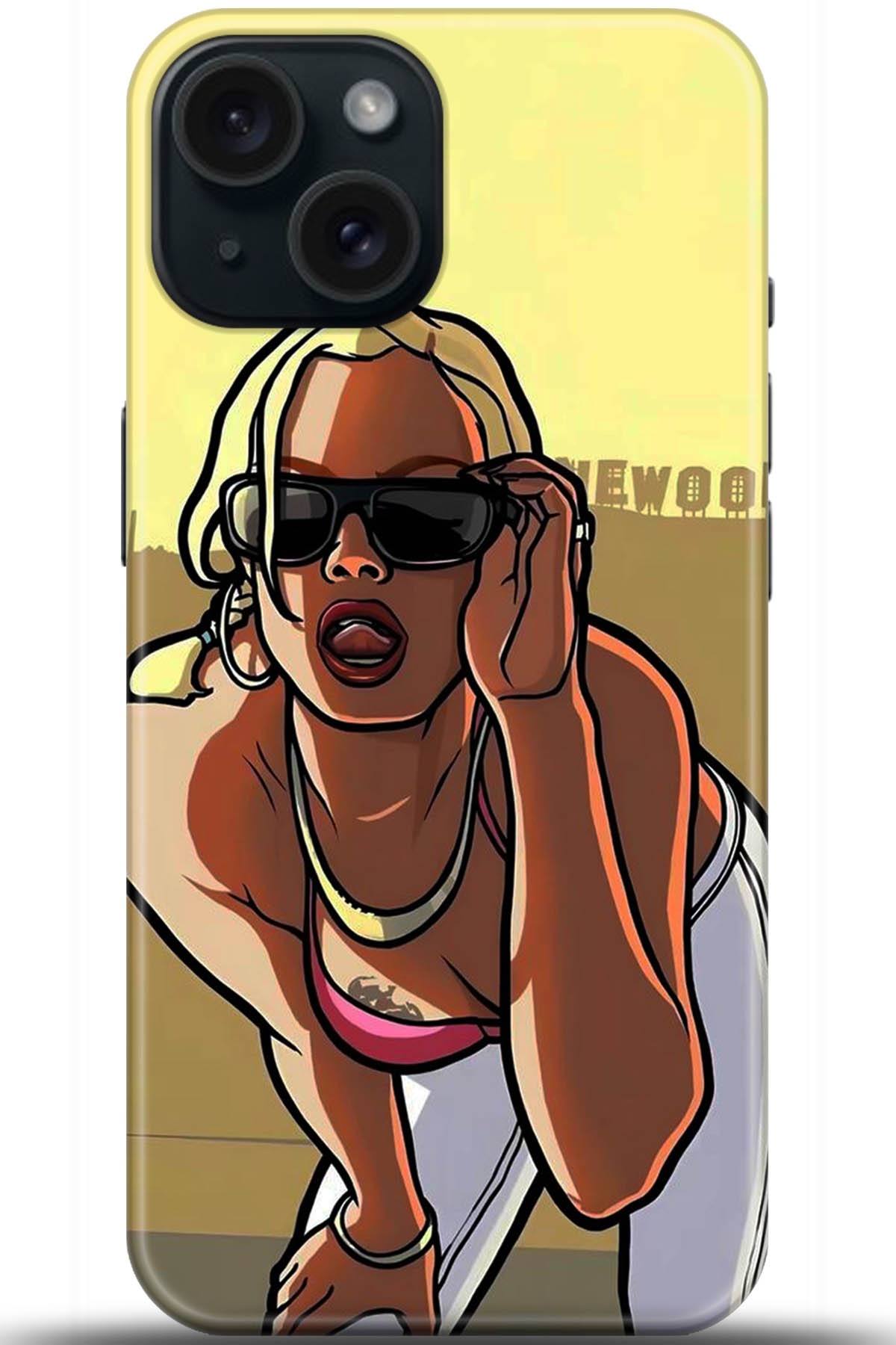 Apple iPhone 15 Uyumlu Kılıf HD Baskılı Kılıf - Followed Institution 5412