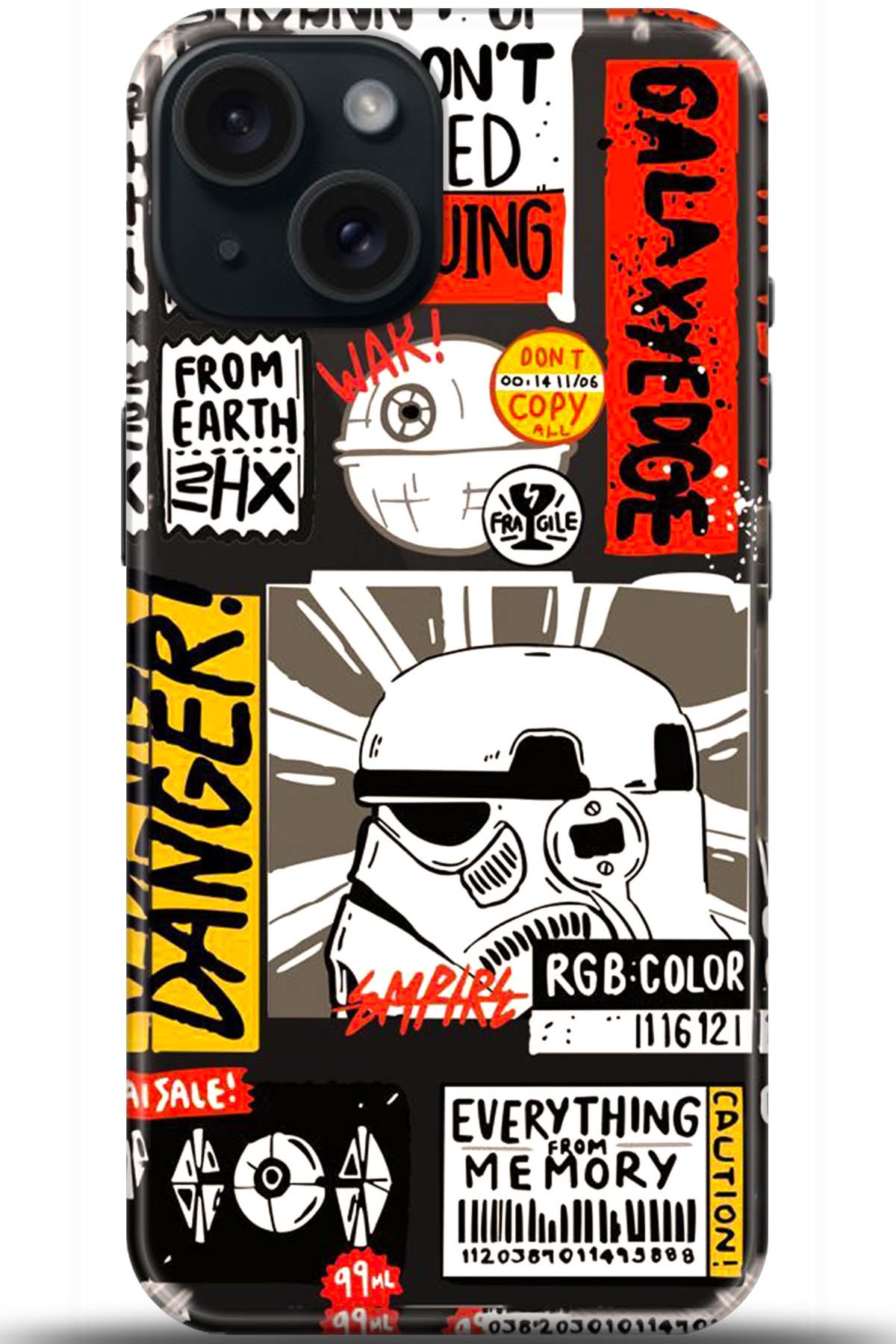 Apple iPhone 15 Uyumlu Kılıf HD Baskılı Kılıf - Followed Institution 5555