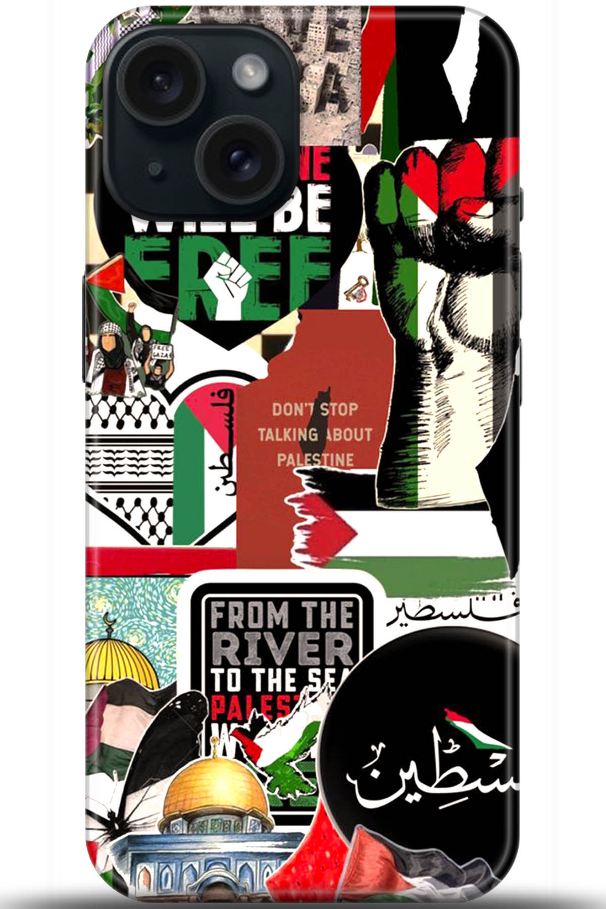 Apple iPhone 15 Uyumlu Kılıf HD Baskılı Kılıf - Followed Institution 5617