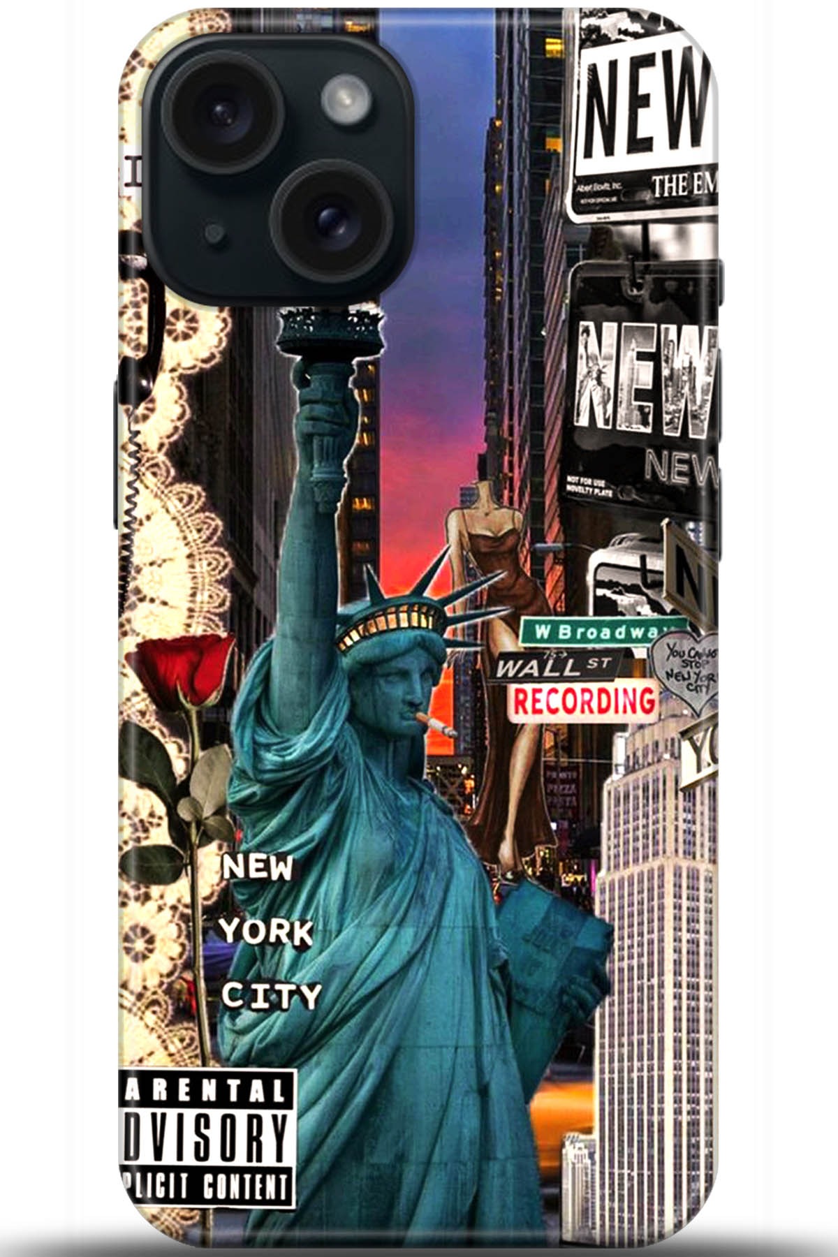 Apple iPhone 15 Uyumlu Kılıf HD Baskılı Kılıf - Followed Institution 5618