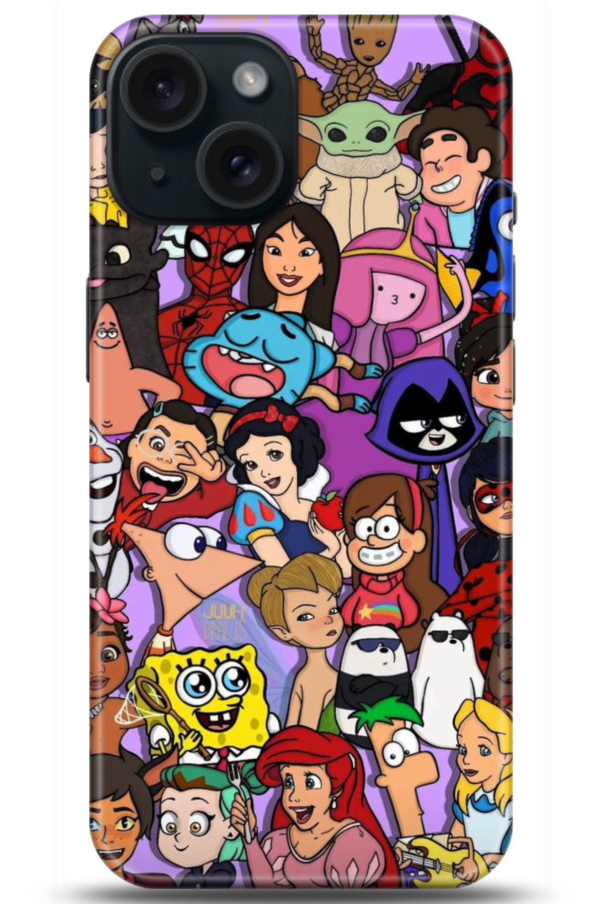 Apple iPhone 15 Plus Kılıf HD Baskılı Kılıf - Followed Institution 5168