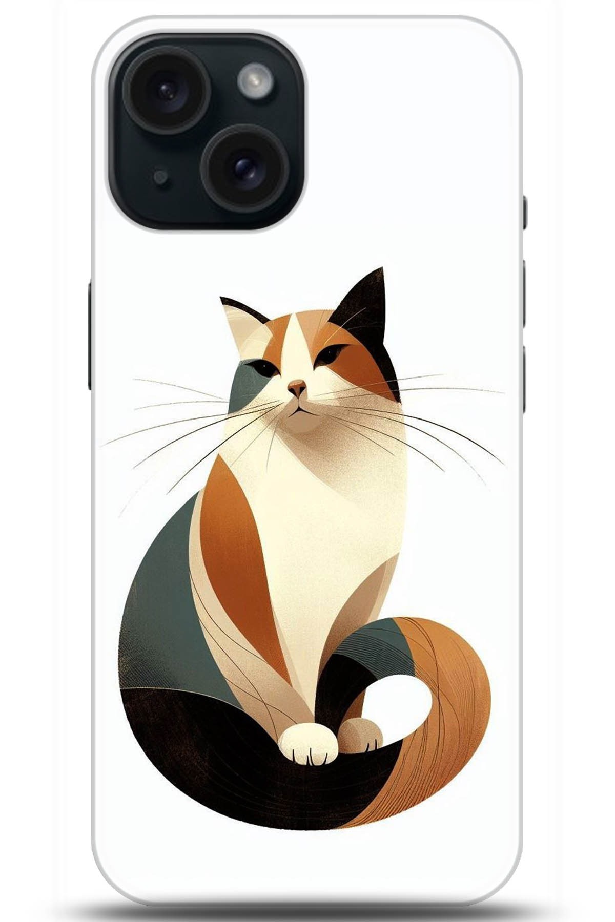 Apple iPhone 15 Plus Kılıf HD Baskılı Kılıf - Followed Institution 5213