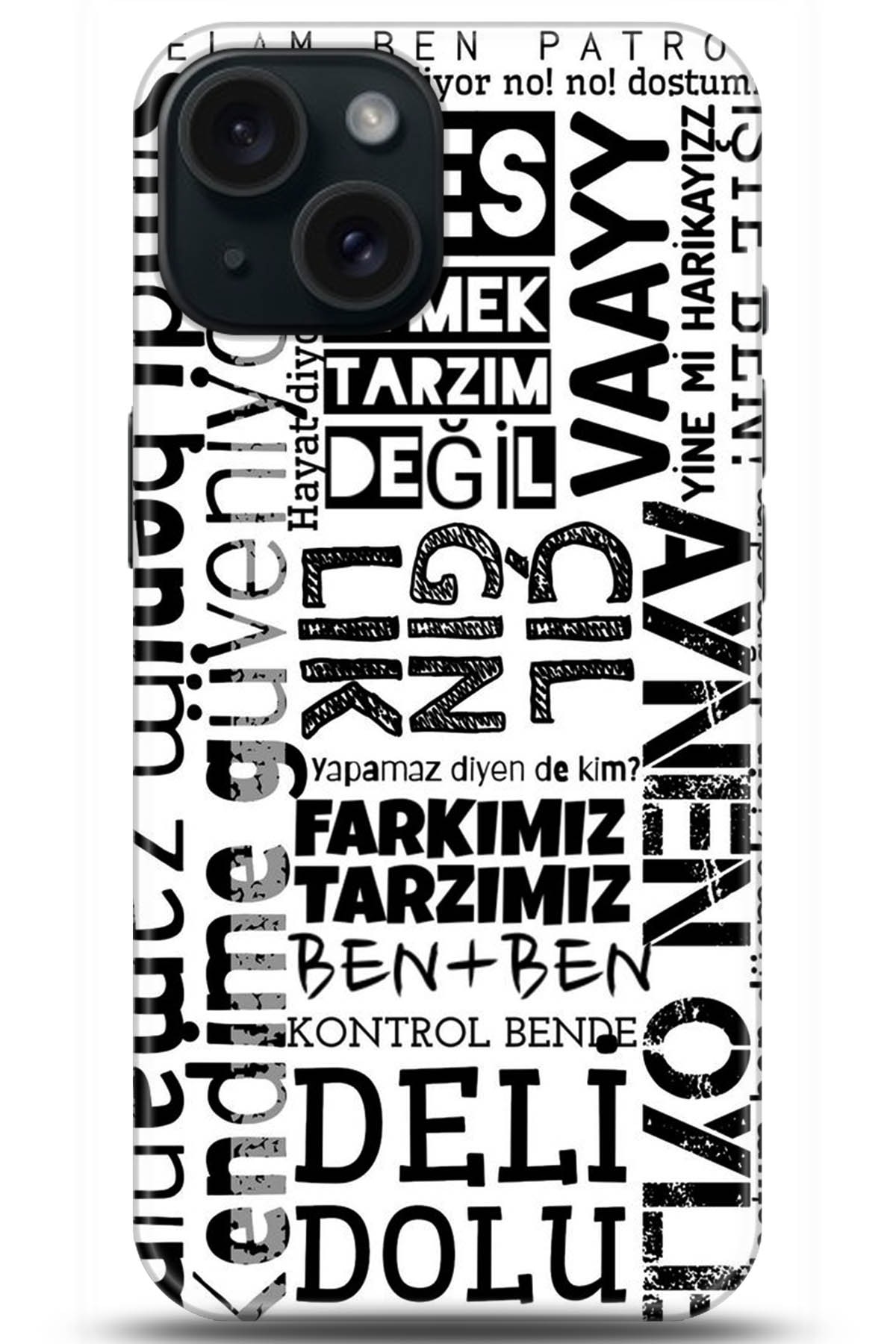Apple iPhone 15 Plus Kılıf HD Baskılı Kılıf - Followed Institution 5281