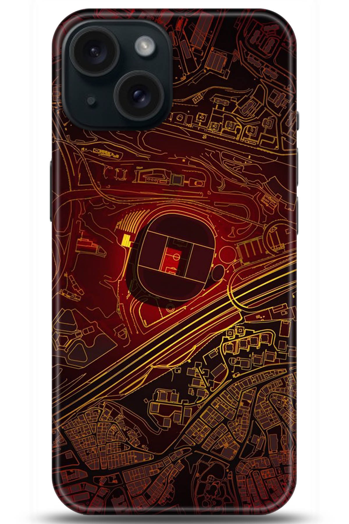 Apple iPhone 15 Plus Kılıf HD Baskılı Kılıf - Followed Institution 5297