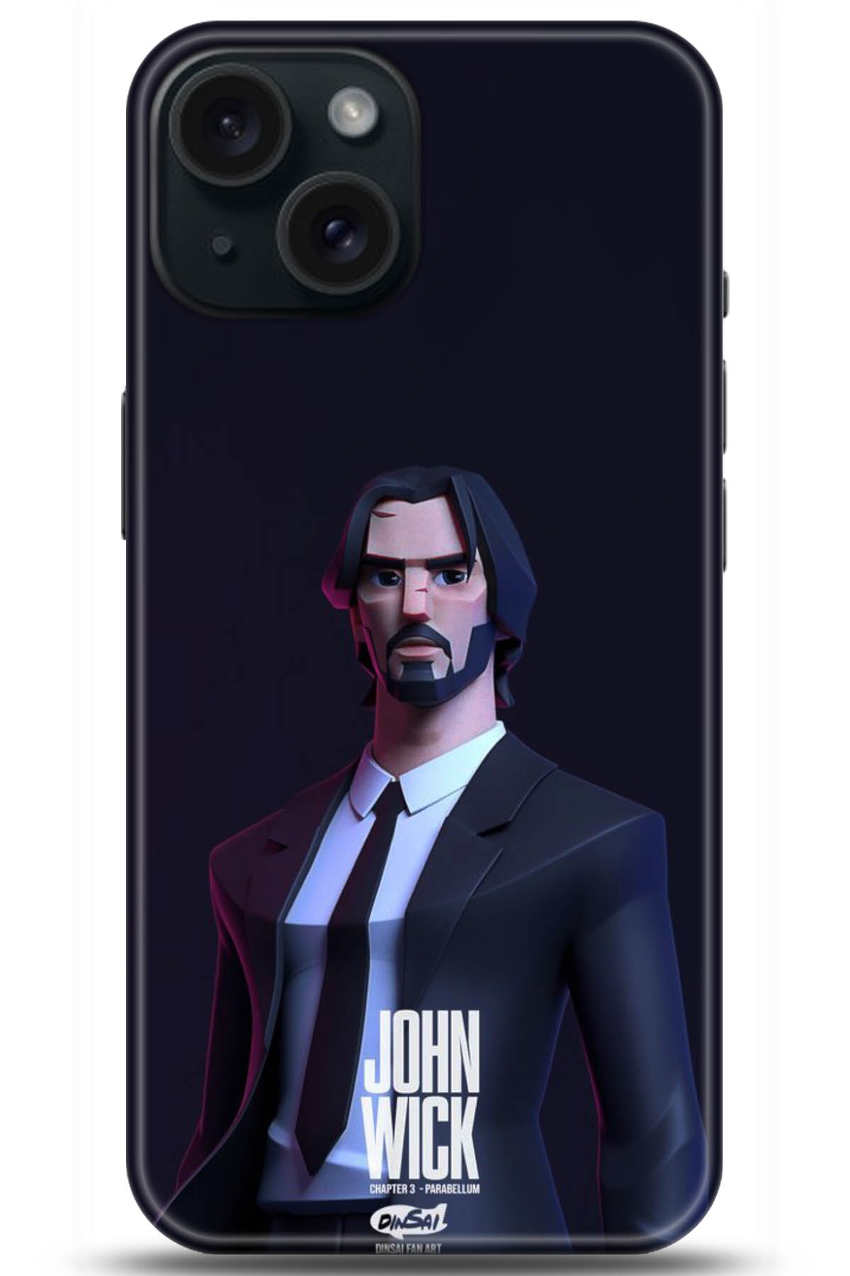 Apple iPhone 15 Plus Uyumlu Kılıf HD Baskılı Kılıf - Followed Institution 5018