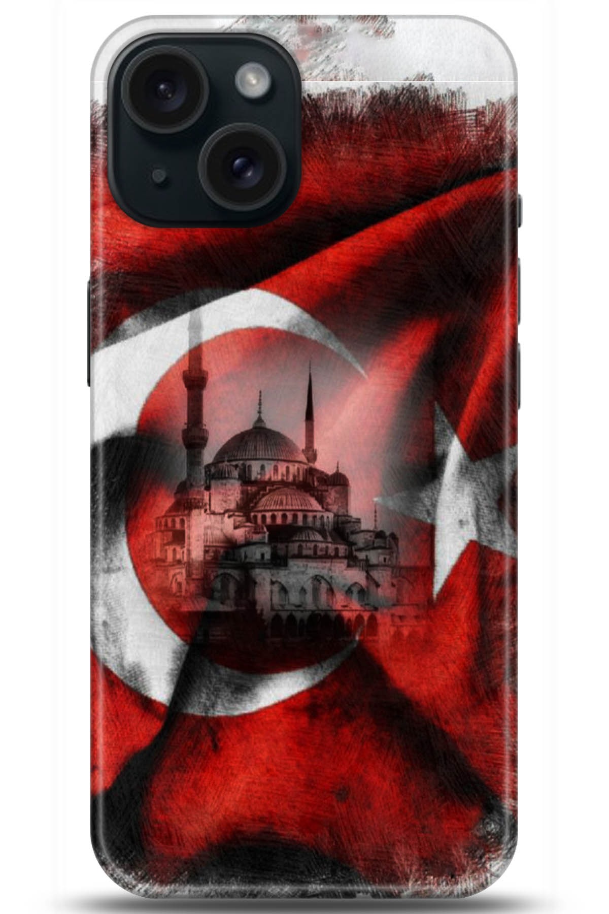 Apple iPhone 15 Plus Uyumlu Kılıf HD Baskılı Kılıf - Followed Institution 5178