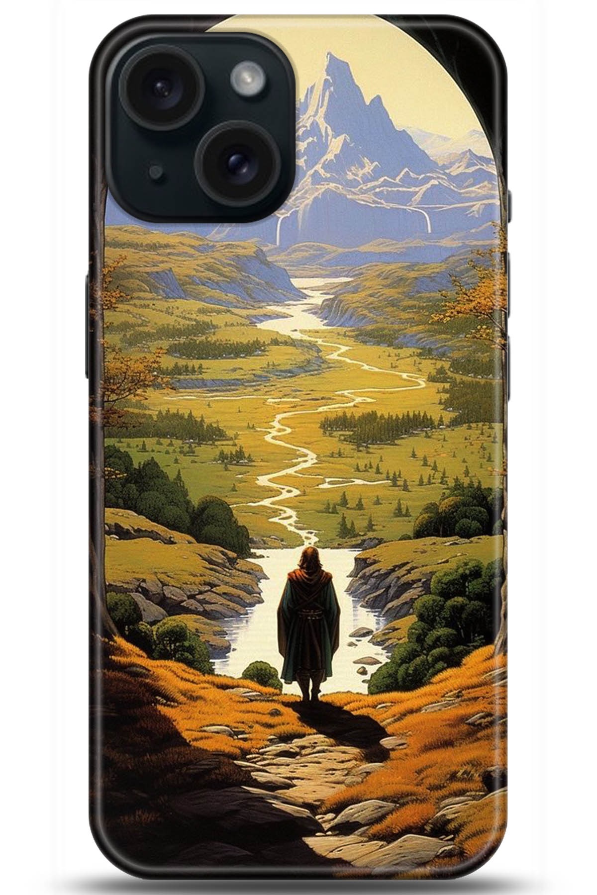 Apple iPhone 15 Plus Uyumlu Kılıf HD Baskılı Kılıf - Followed Institution 5263