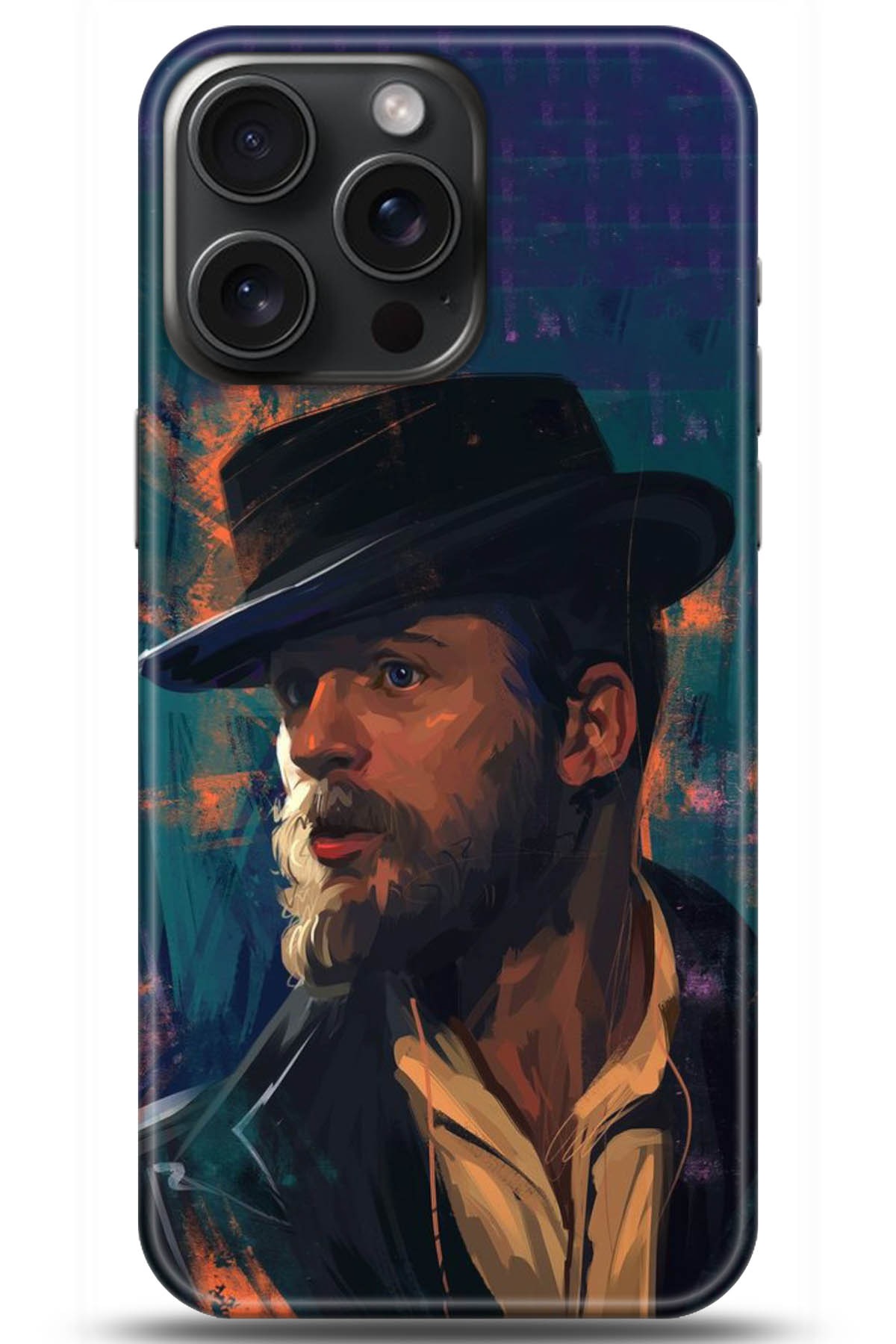 Apple iPhone 15 Pro Uyumlu Kılıf HD Baskılı Kılıf - Followed Institution 5094