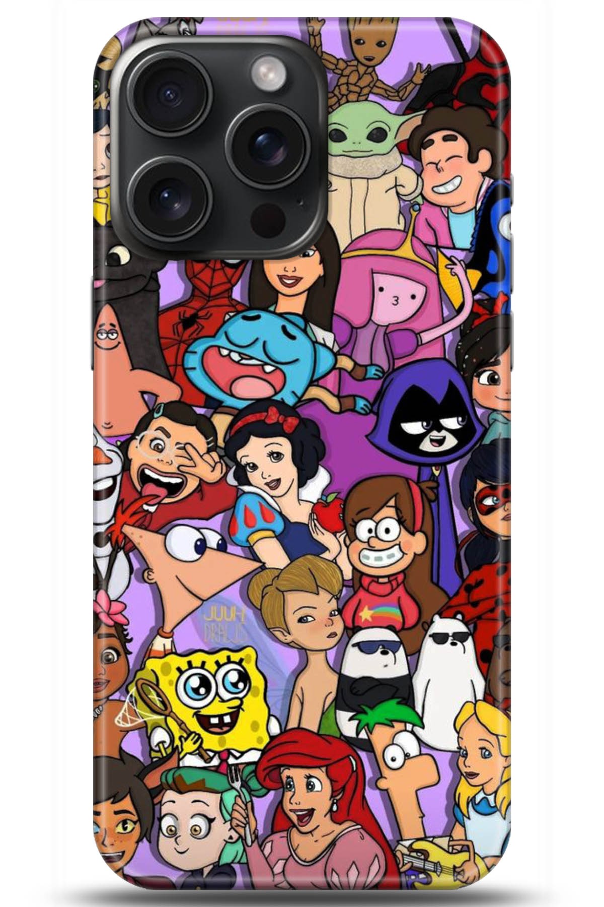 Apple iPhone 15 Pro Uyumlu Kılıf HD Baskılı Kılıf - Followed Institution 5168