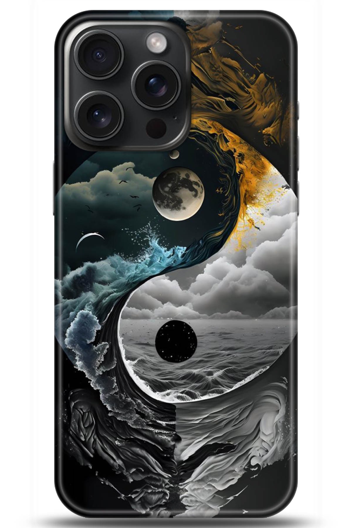 Apple iPhone 15 Pro Uyumlu Kılıf HD Baskılı Kılıf - Followed Institution 5177