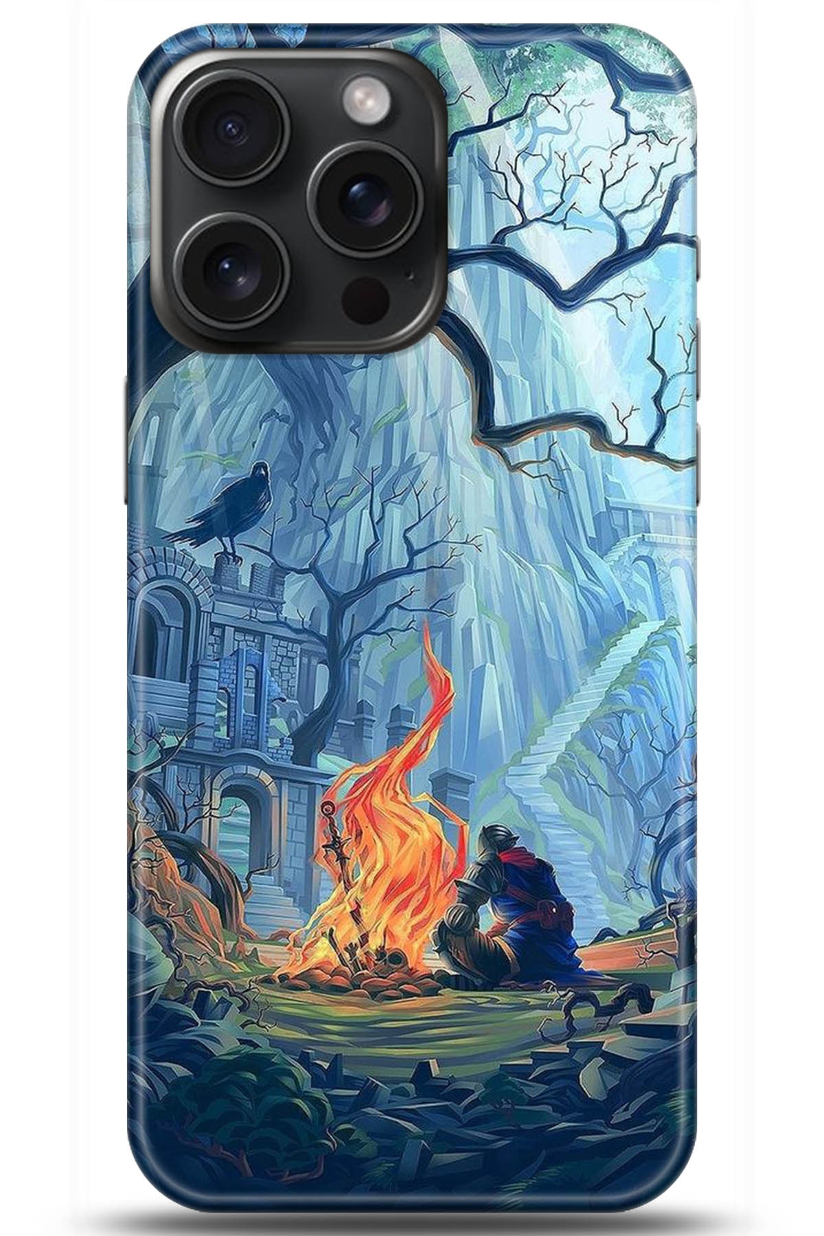 Apple iPhone 15 Pro Uyumlu Kılıf HD Baskılı Kılıf - Followed Institution 5308