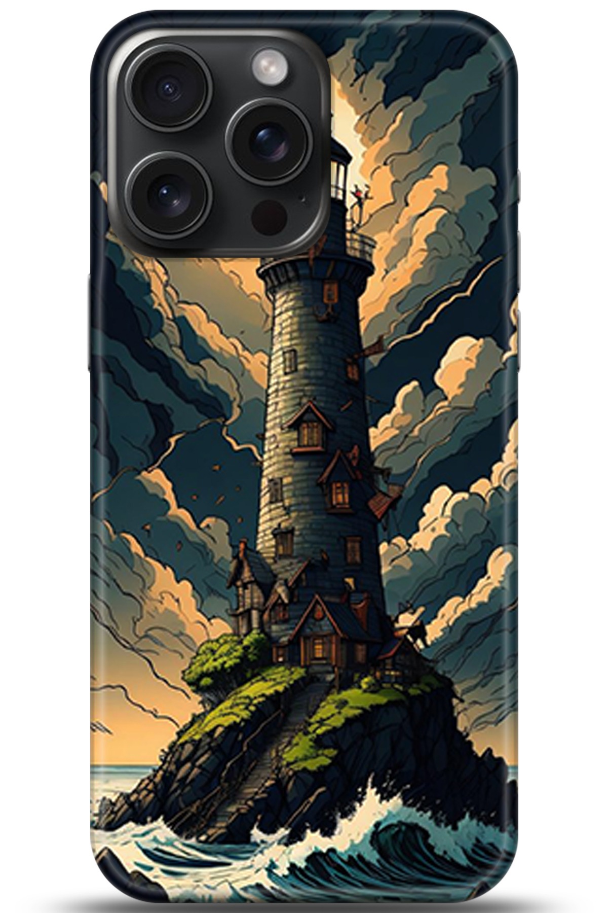 Apple iPhone 15 Pro Uyumlu Kılıf HD Baskılı Kılıf - Followed Institution 5363