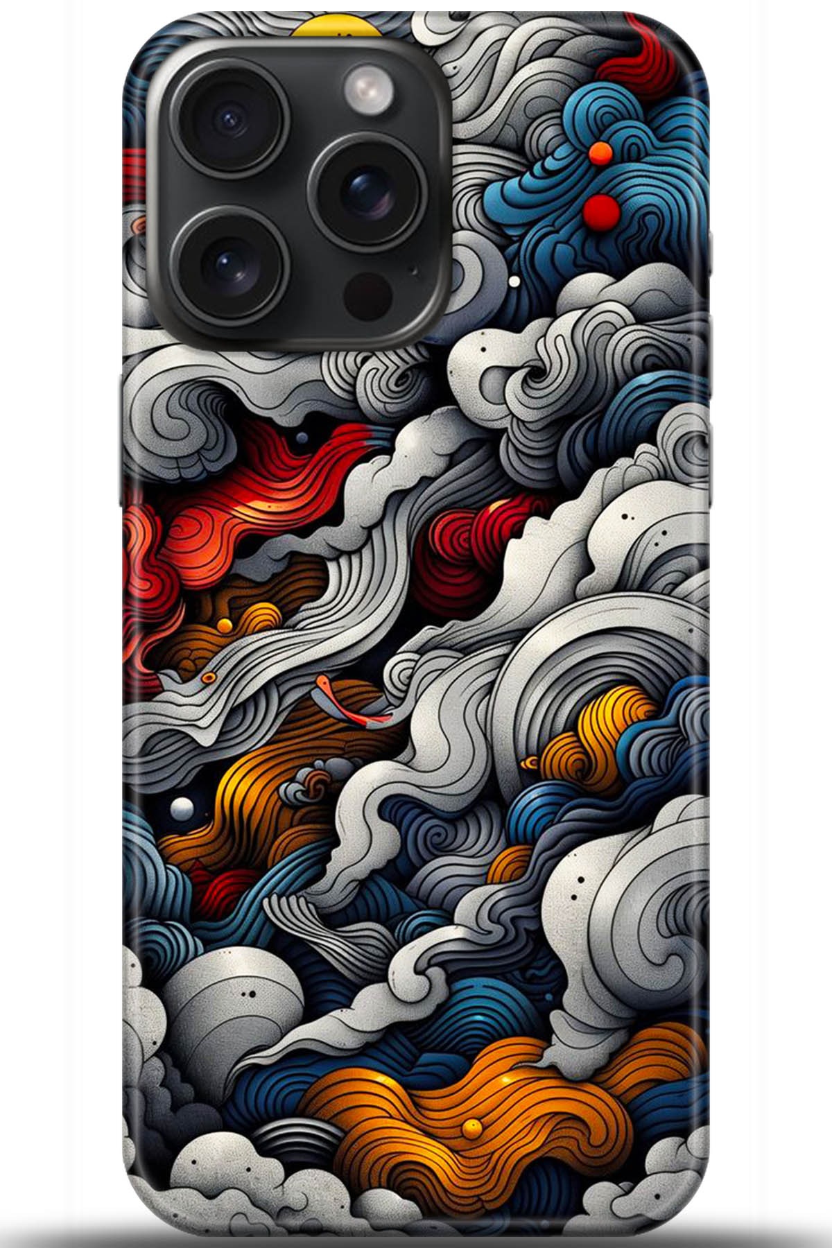 Apple iPhone 15 Pro Uyumlu Kılıf HD Baskılı Kılıf - Followed Institution 5436