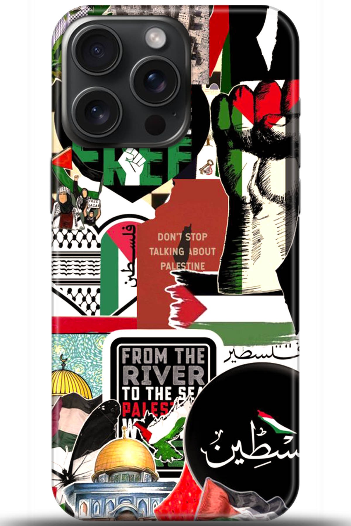 Apple iPhone 15 Pro Uyumlu Kılıf HD Baskılı Kılıf - Followed Institution 5617