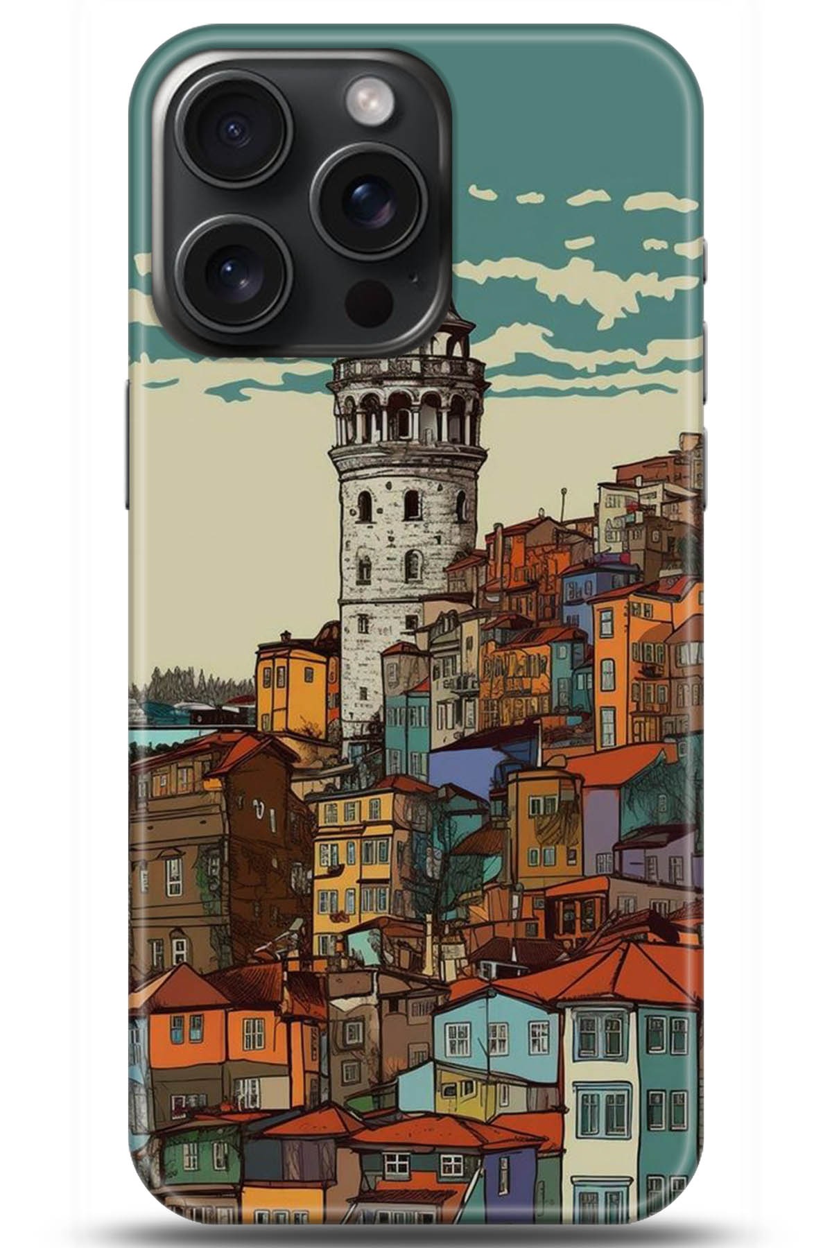 Apple iPhone 15 Pro Max Uyumlu Kılıf HD Baskılı Kılıf - Followed Institution 5199