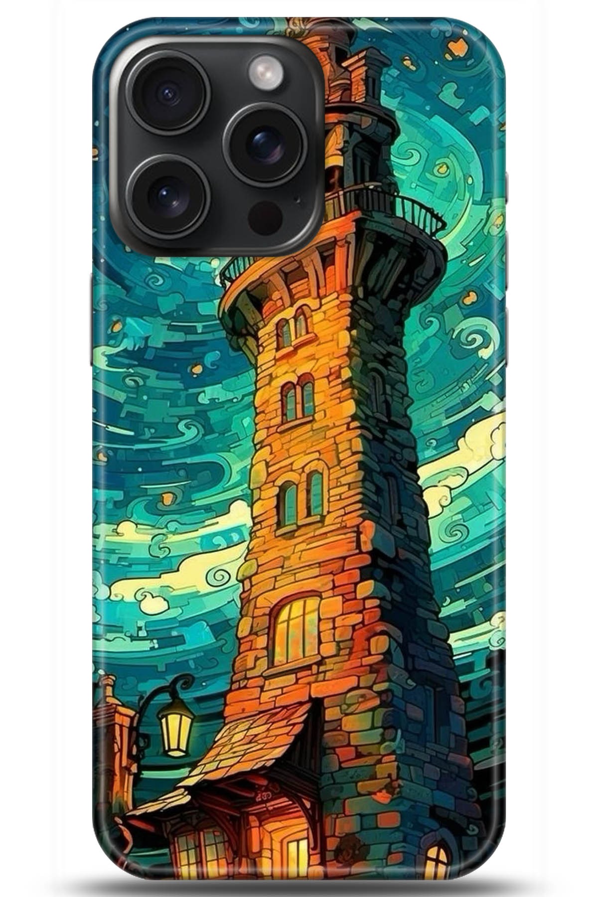 Apple iPhone 15 Pro Max Uyumlu Kılıf HD Baskılı Kılıf - Followed Institution 5233