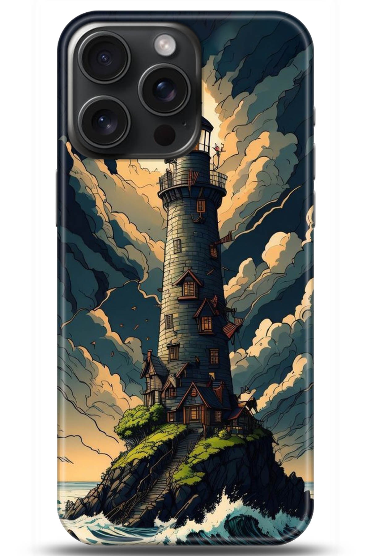 Apple iPhone 15 Pro Max Uyumlu Kılıf HD Baskılı Kılıf - Followed Institution 5236