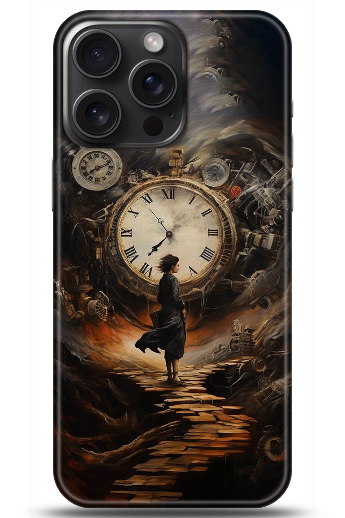 Apple iPhone 15 Pro Max Uyumlu Kılıf HD Baskılı Kılıf - Followed Institution 5252