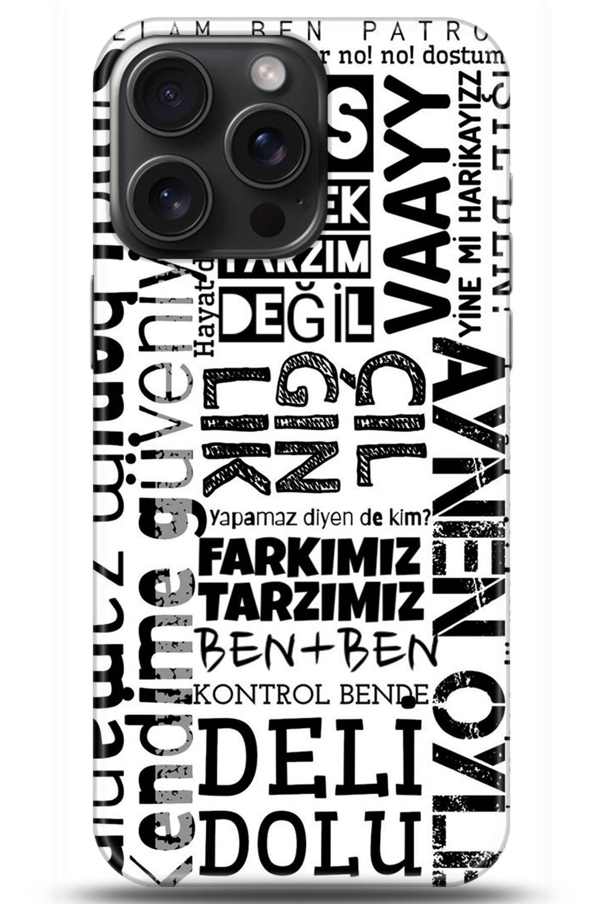 Apple iPhone 15 Pro Max Uyumlu Kılıf HD Baskılı Kılıf - Followed Institution 5281