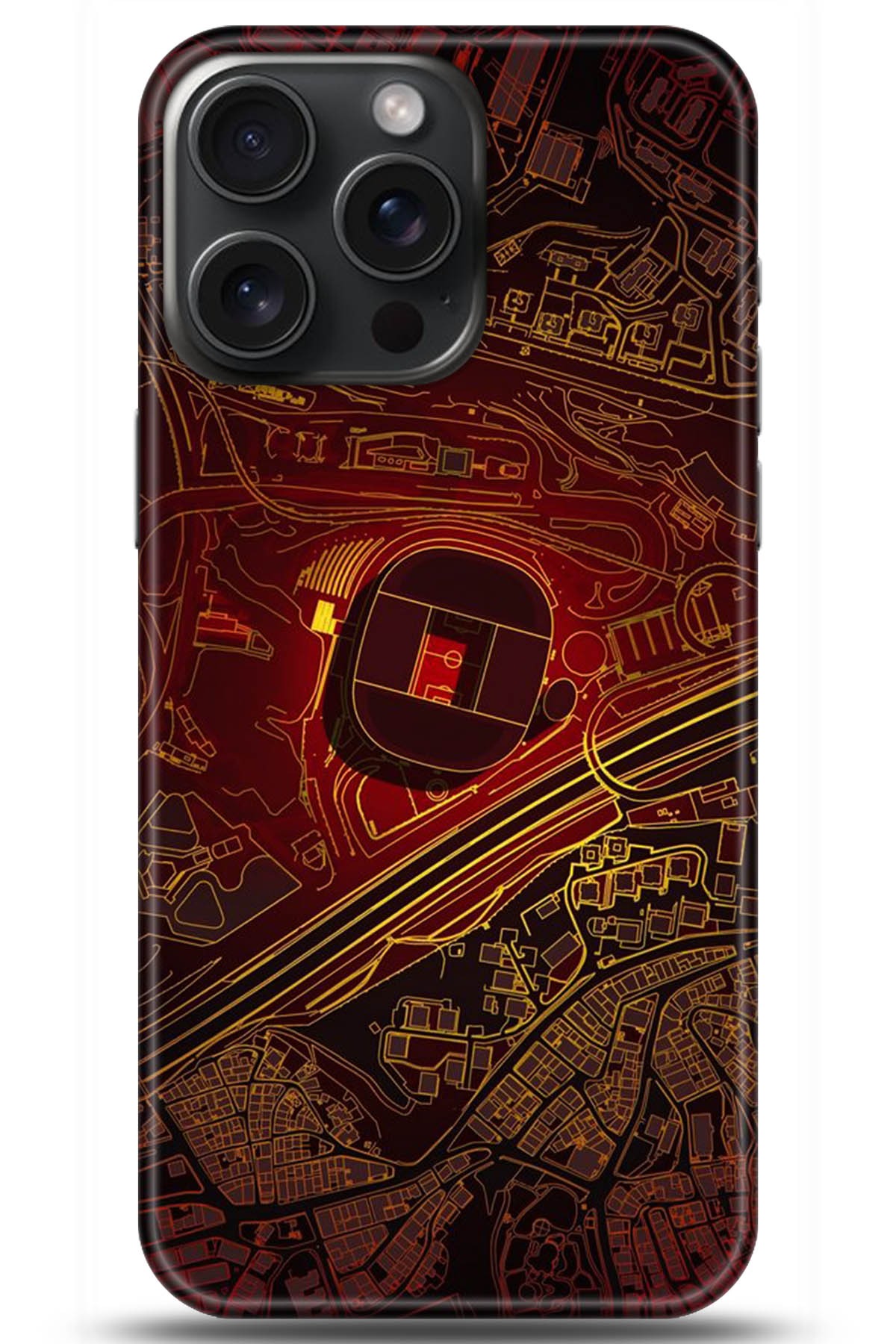 Apple iPhone 15 Pro Max Uyumlu Kılıf HD Baskılı Kılıf - Followed Institution 5297