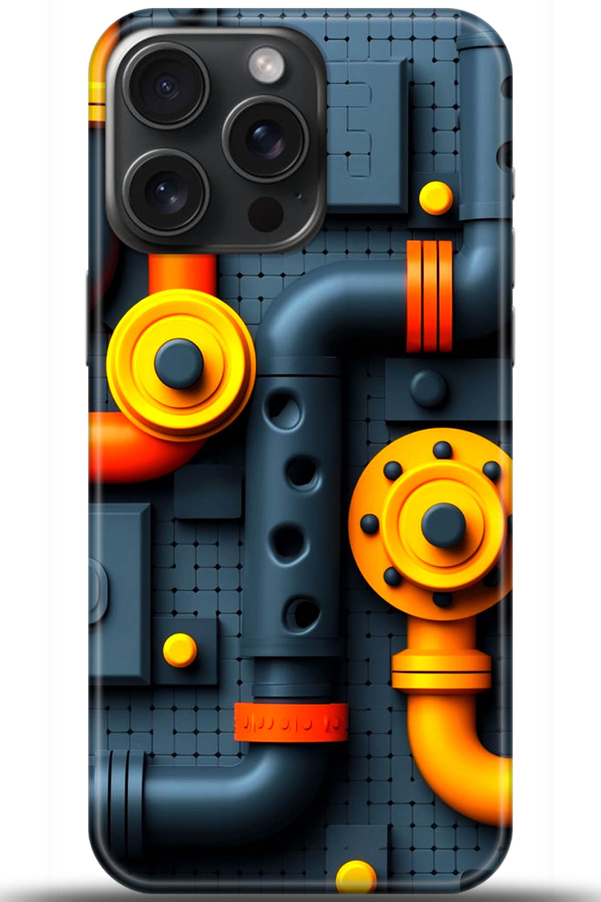 Apple iPhone 15 Pro Max Uyumlu Kılıf HD Baskılı Kılıf - Followed Institution 5466