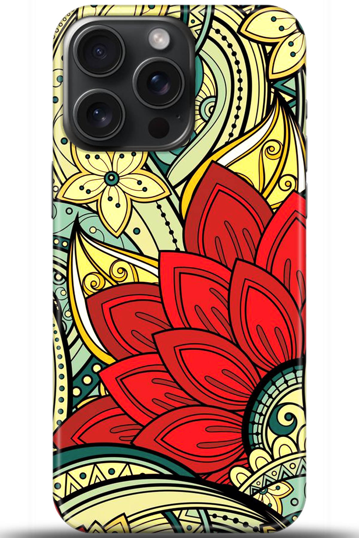 Apple iPhone 15 Pro Max Uyumlu Kılıf HD Baskılı Kılıf - Followed Institution 5534