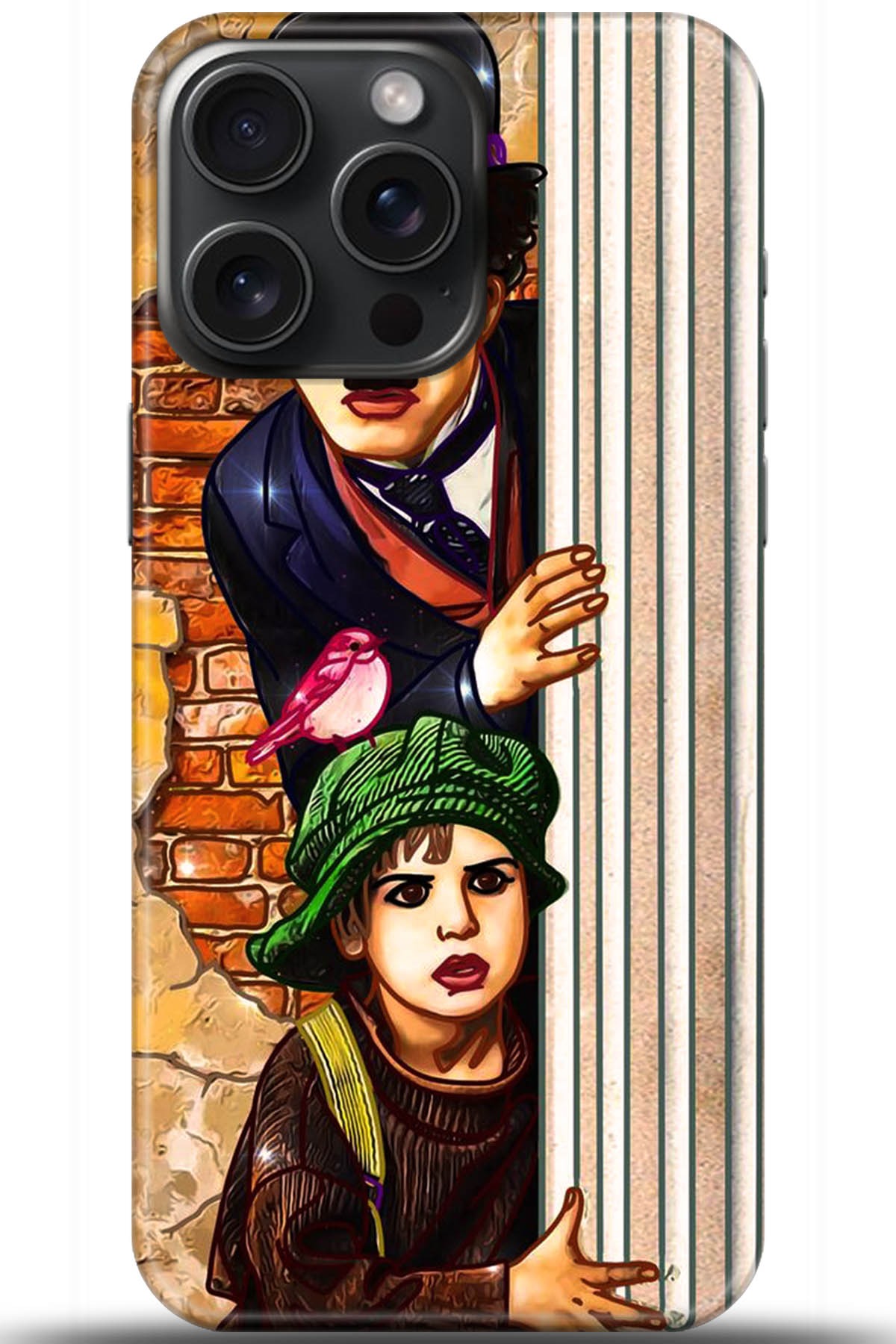 Apple iPhone 15 Pro Max Uyumlu Kılıf HD Baskılı Kılıf - Followed Institution 5694